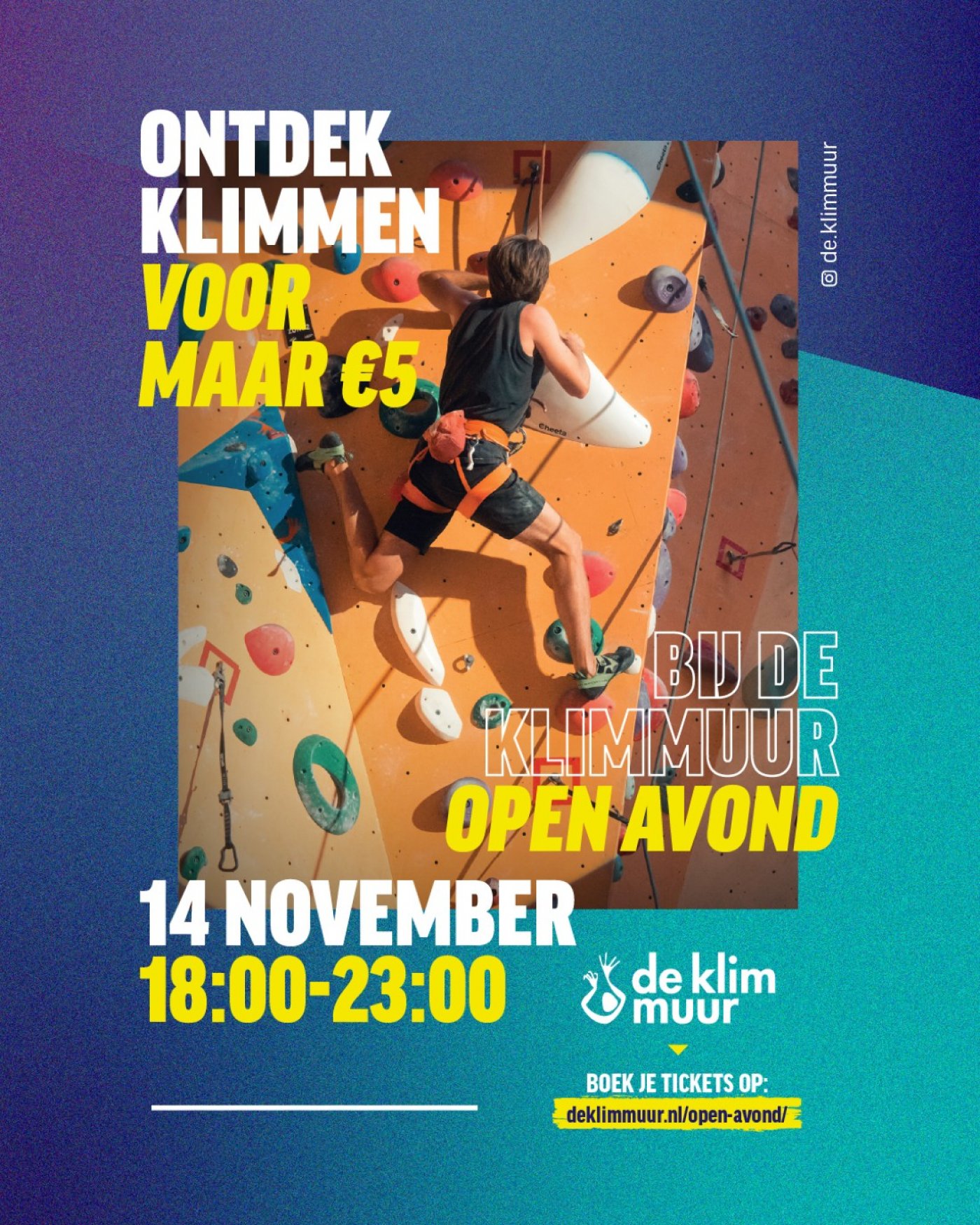 De Klimmuur Open Avond