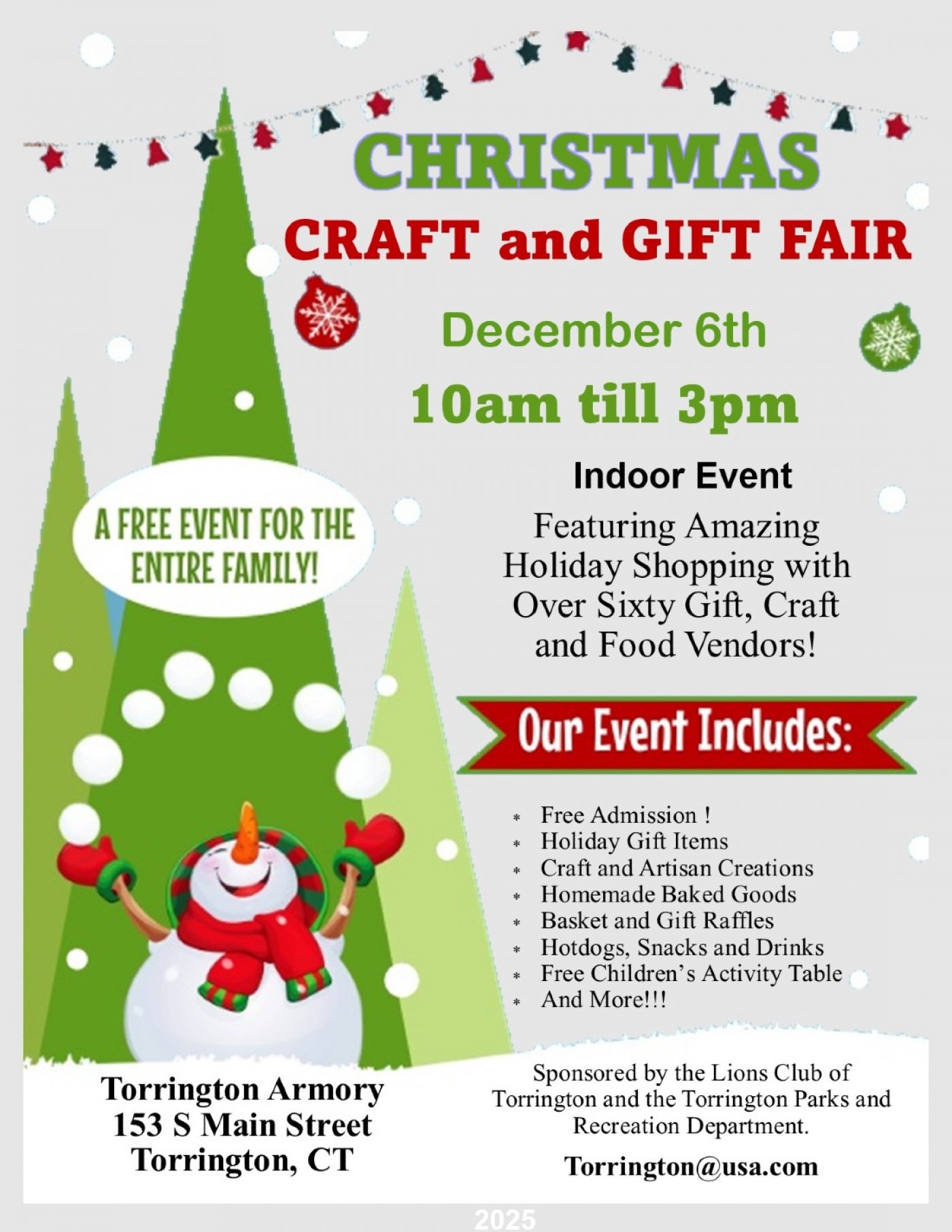 \u2764\ufe0f Annual Holiday Craft & Gift Fair \u2764\ufe0f