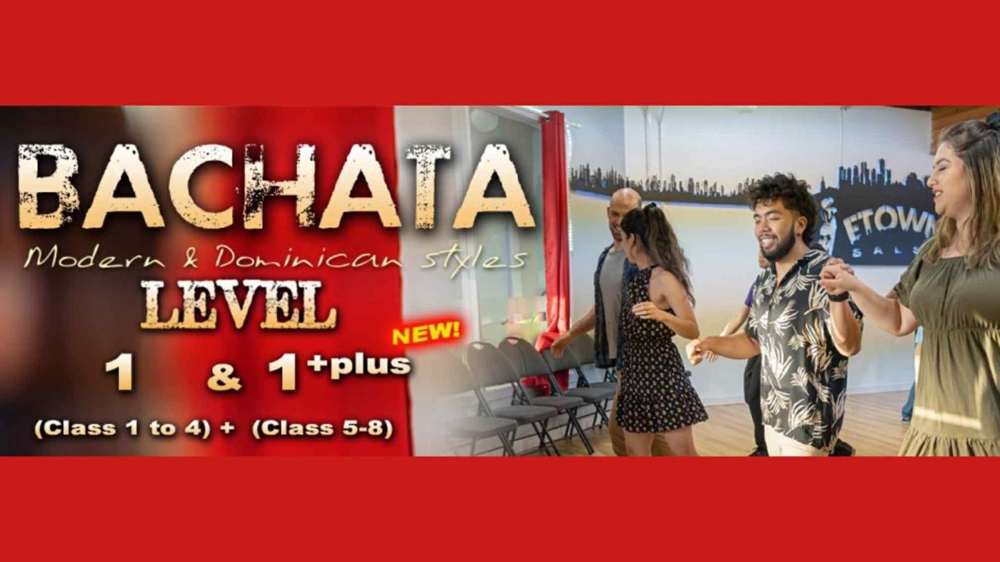 BACHATA Plus Partnering and shines  "Intro to Intermediate" 