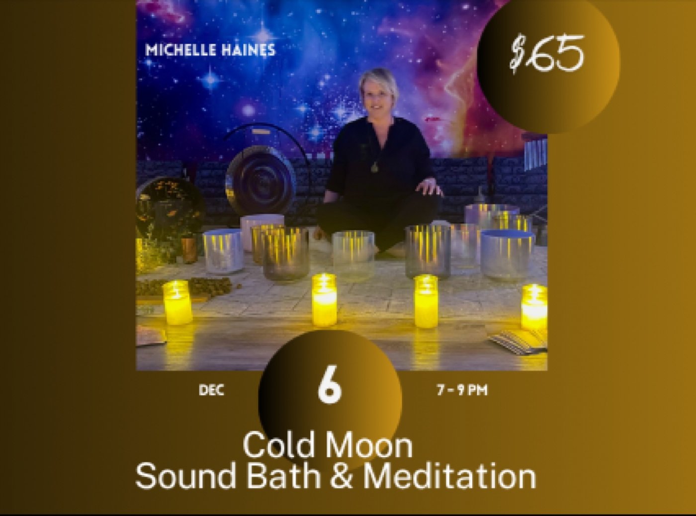 Cold Moon ~ Sound Bath & Full Moon Ceremony