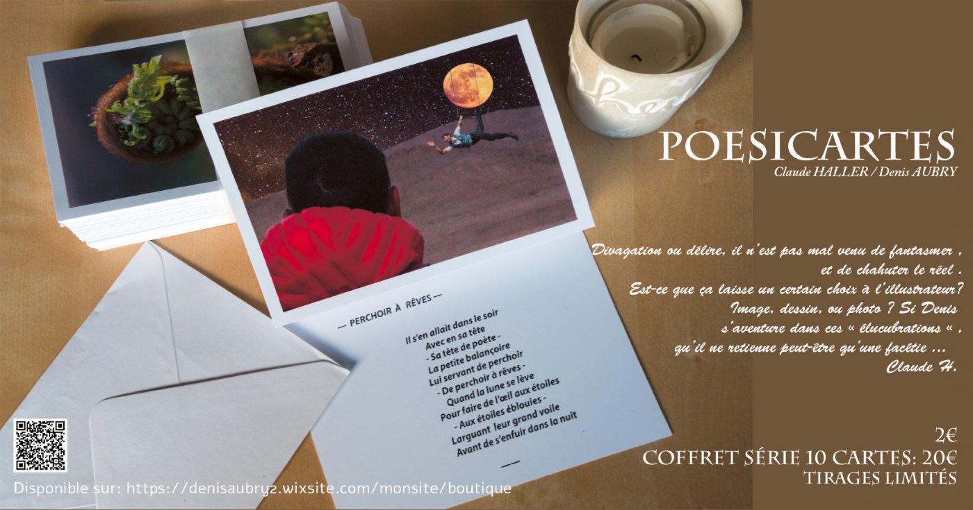 POESICARTES de Claude HALLER et Denis AUBRY