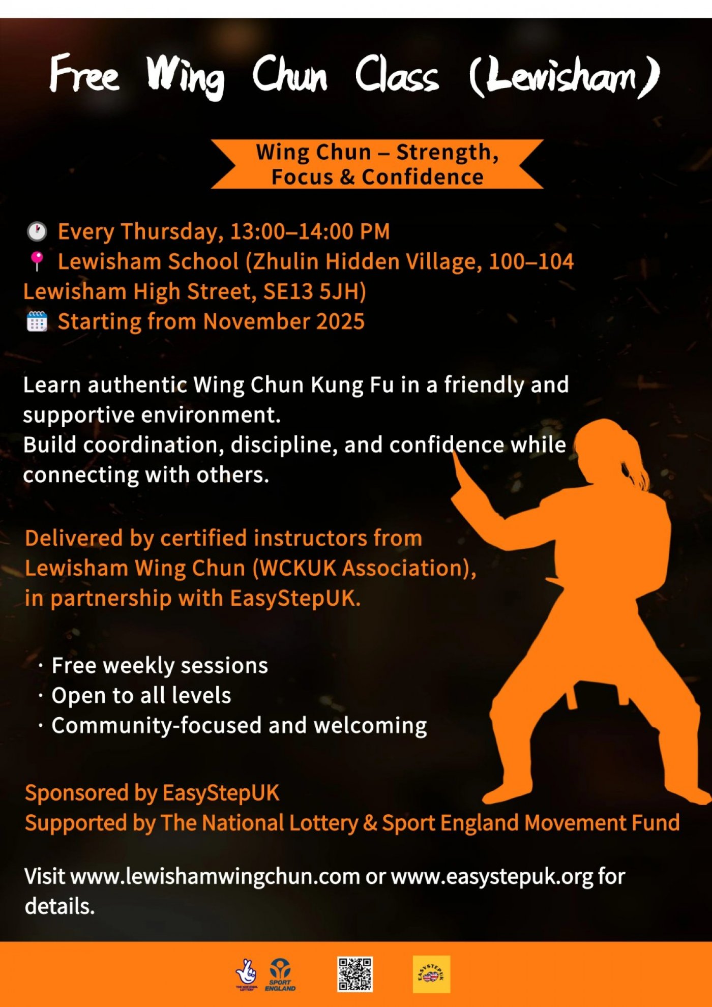 Free Wing Chun (Self-defencing) Class