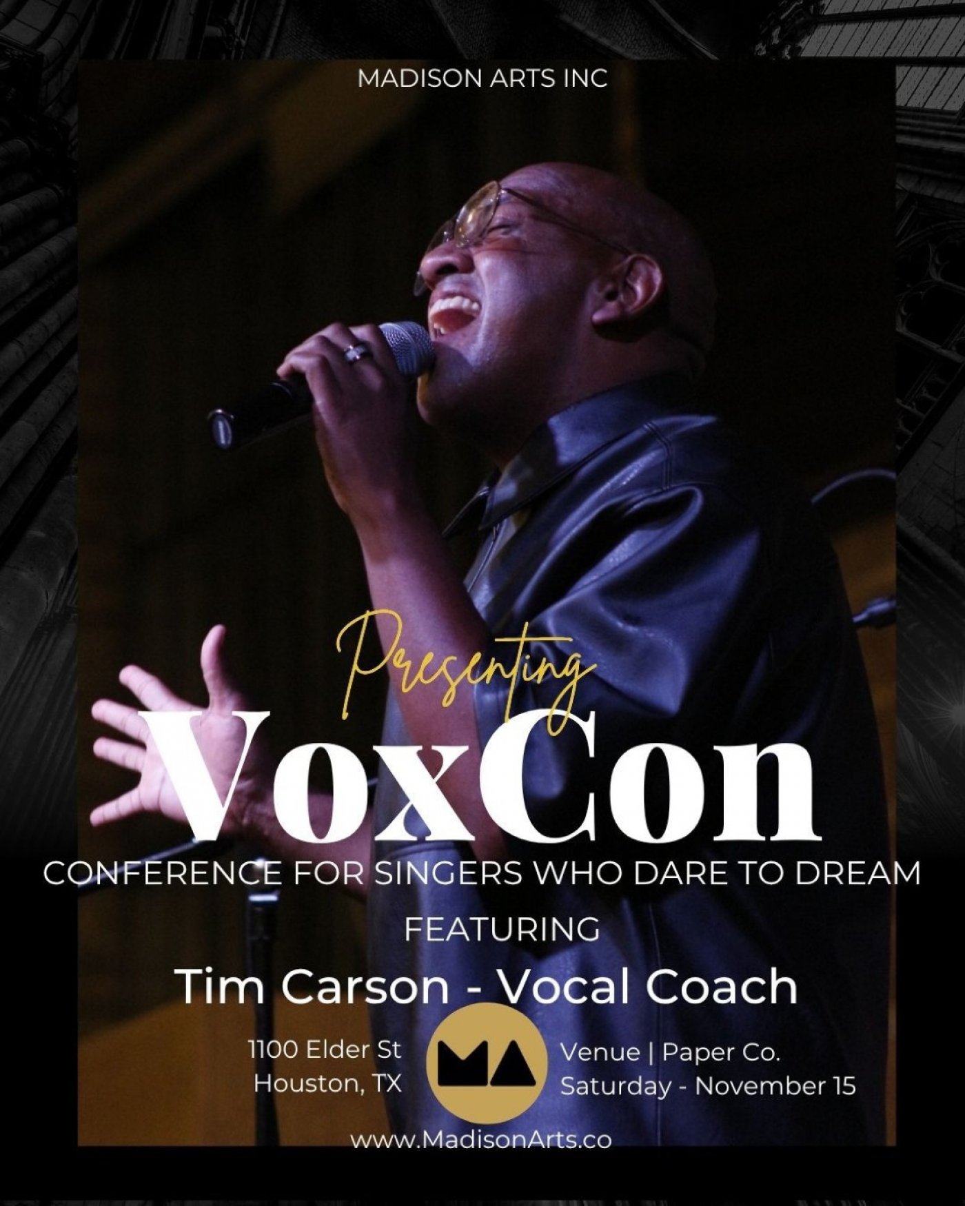 VoxCon 2025 - Unleash Your Voice Tour