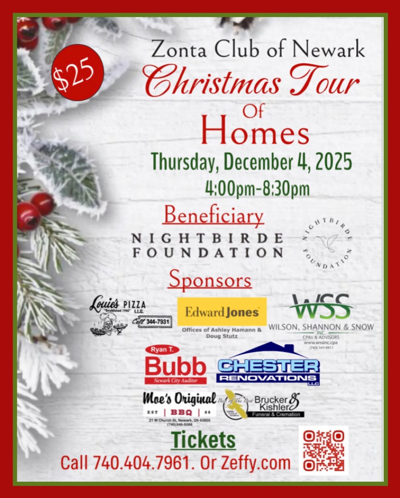 Zonta Christmas Tour of Homes