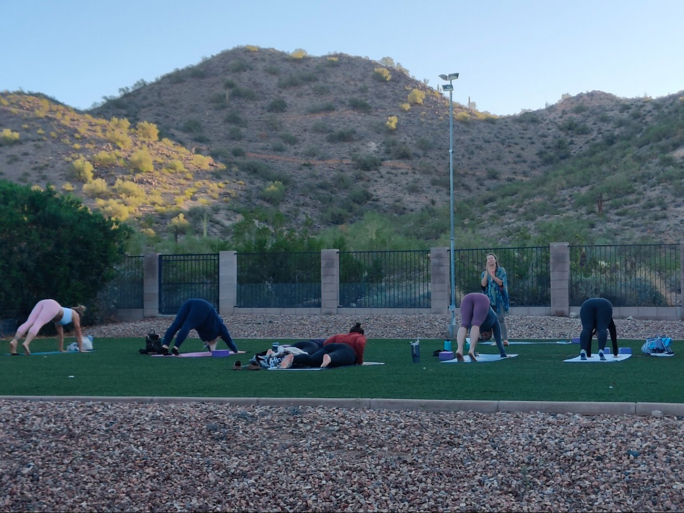 Outdoor Sunrise Yoga with Kat Menna