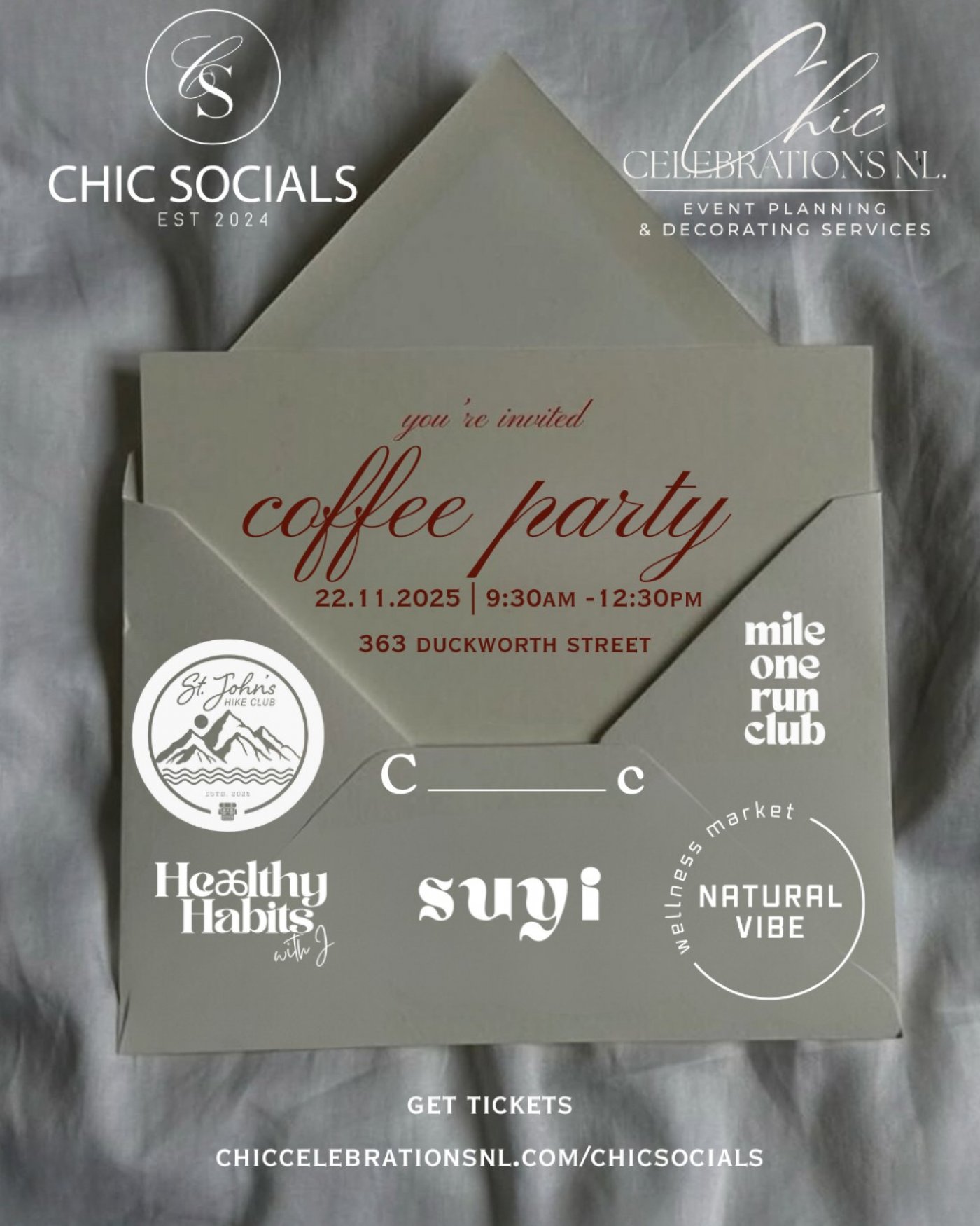 Chic Socials Coffee Party