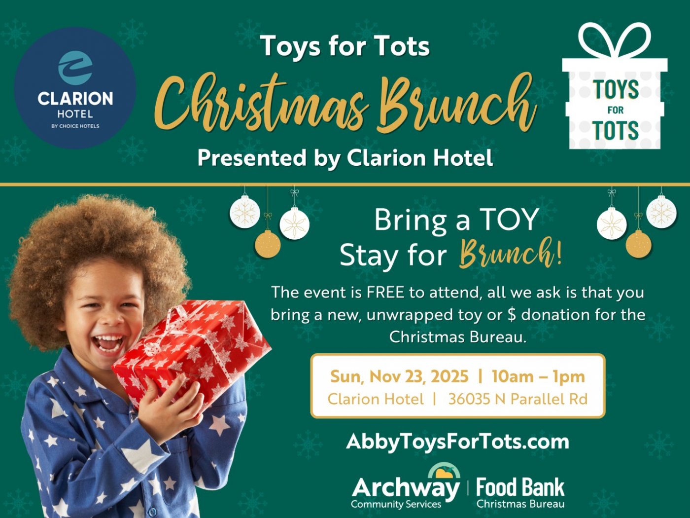 Toys for Tots Christmas Brunch