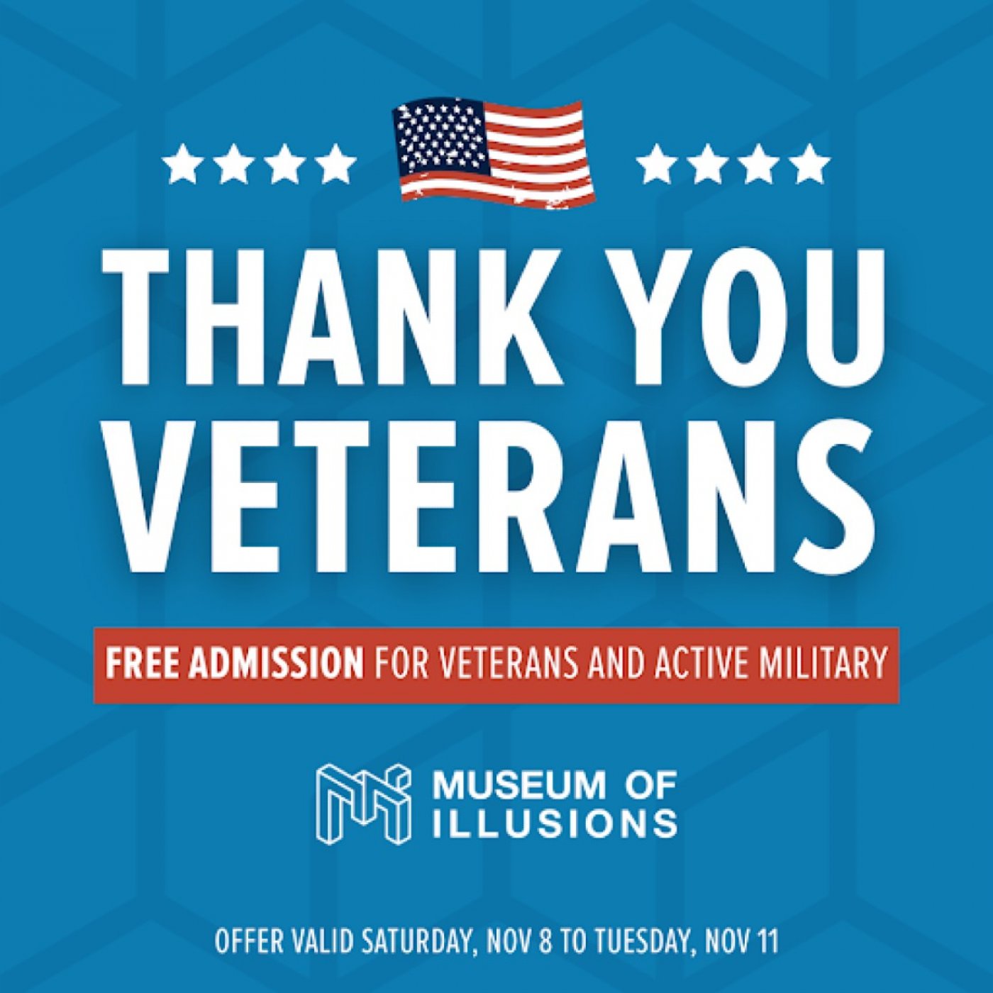 Museum of Illusions Chicago Honors Veterans with Free Admission