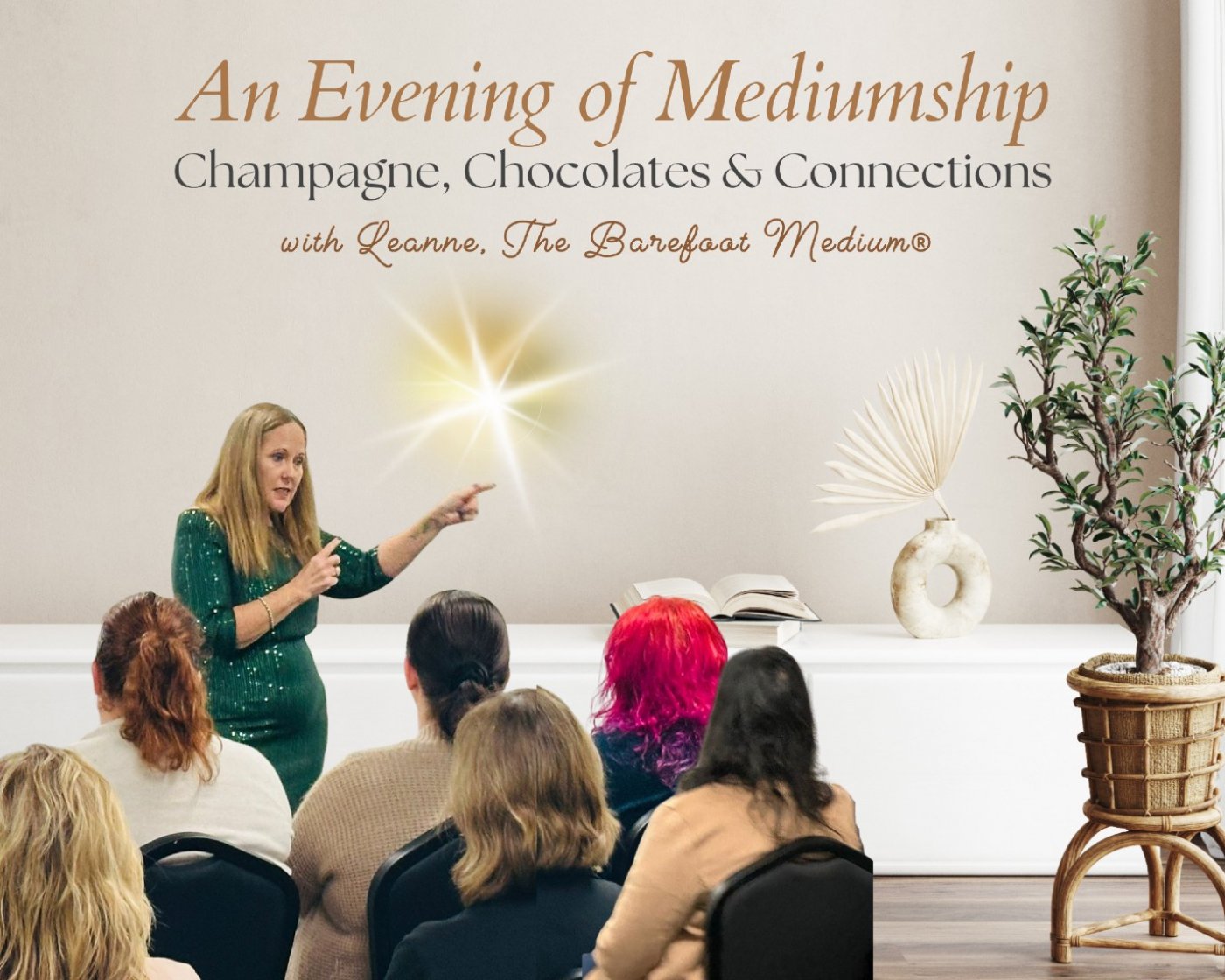 Champagne, Chocolate & Connections (Mediumship Event)