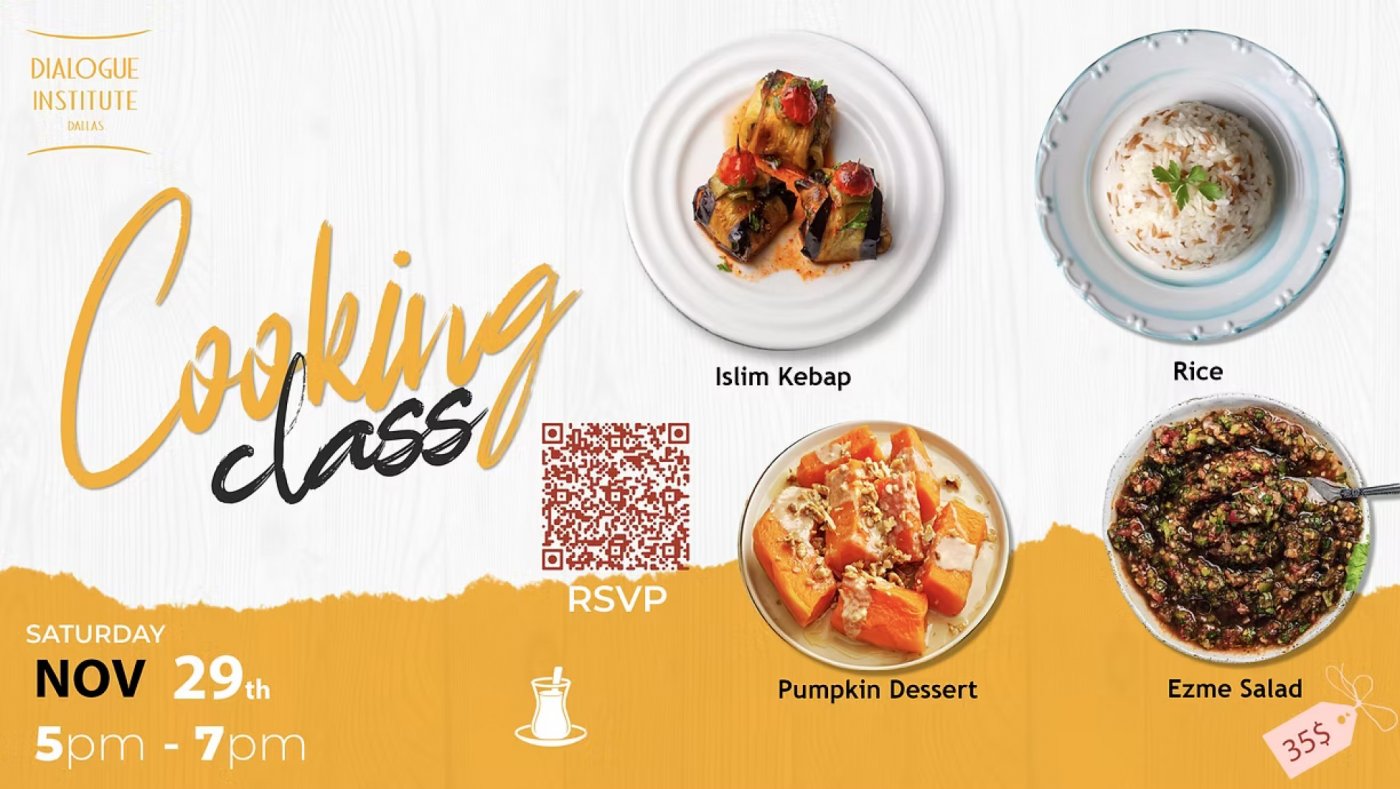 NOVEMBER COOKING CLASS