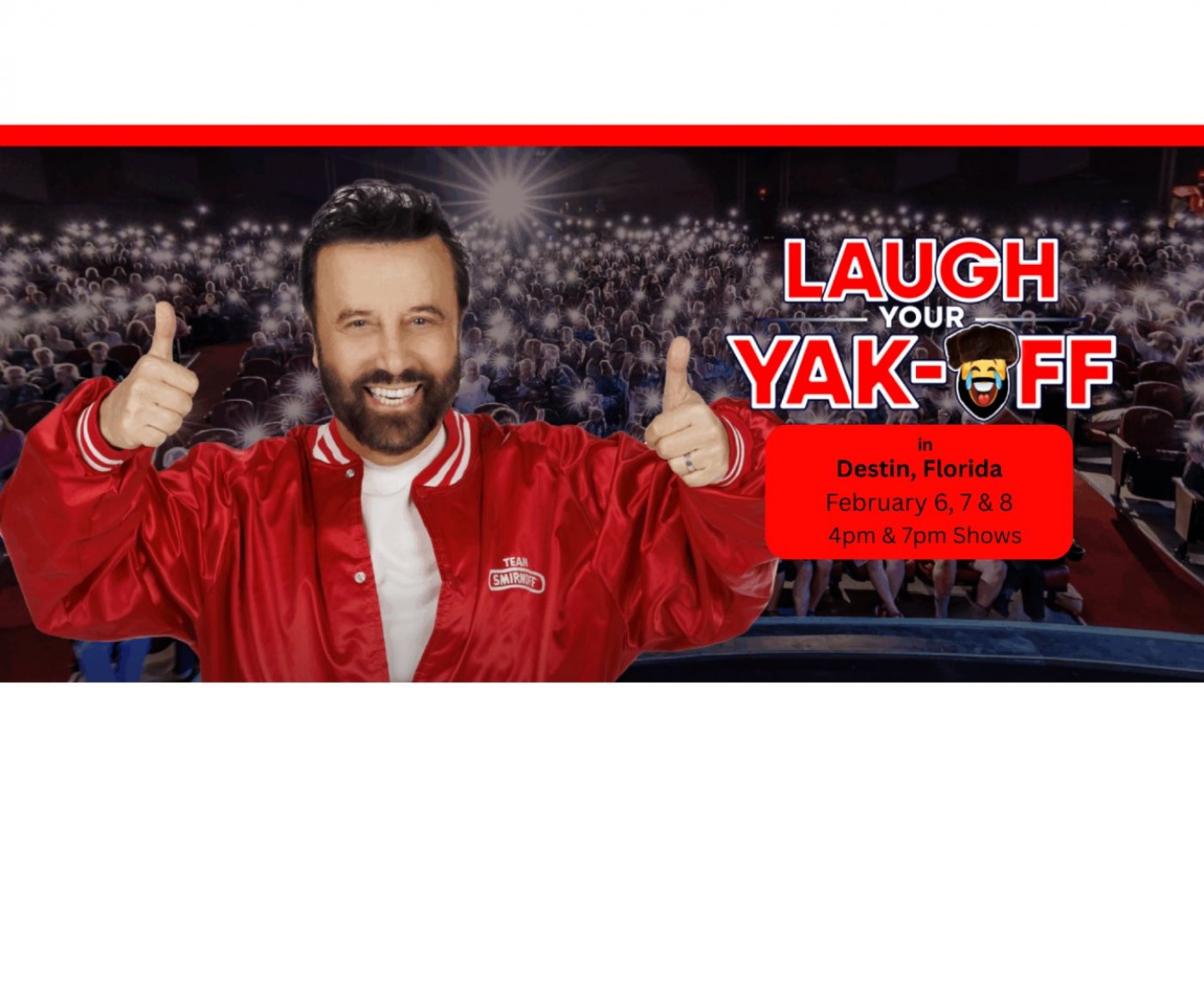 YAKOV SMIRNOFF - Film\/TV Star & Comedy Legend