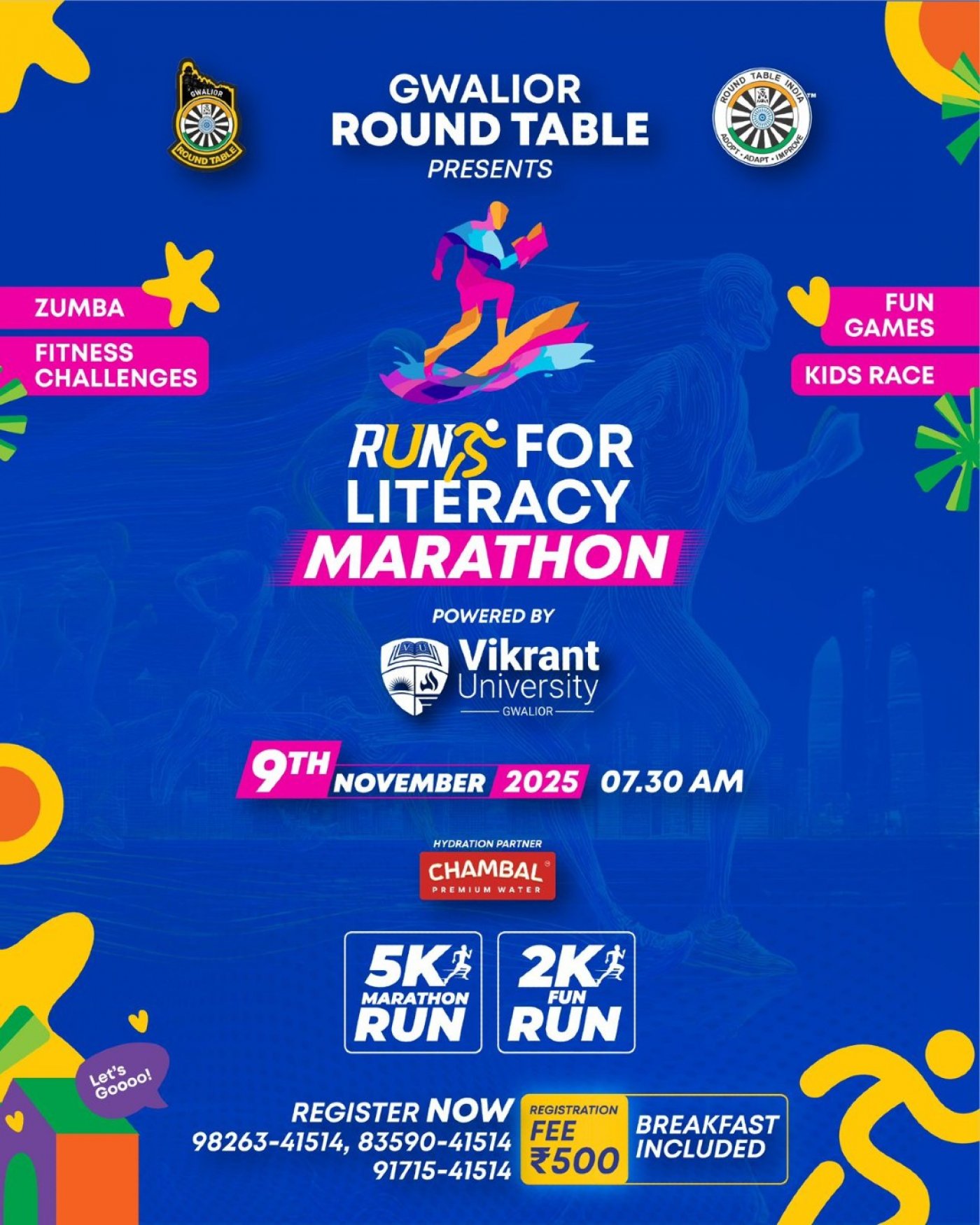 GRT MARATHON POWERED BY VIKRANT UNIVERSITY (VU)