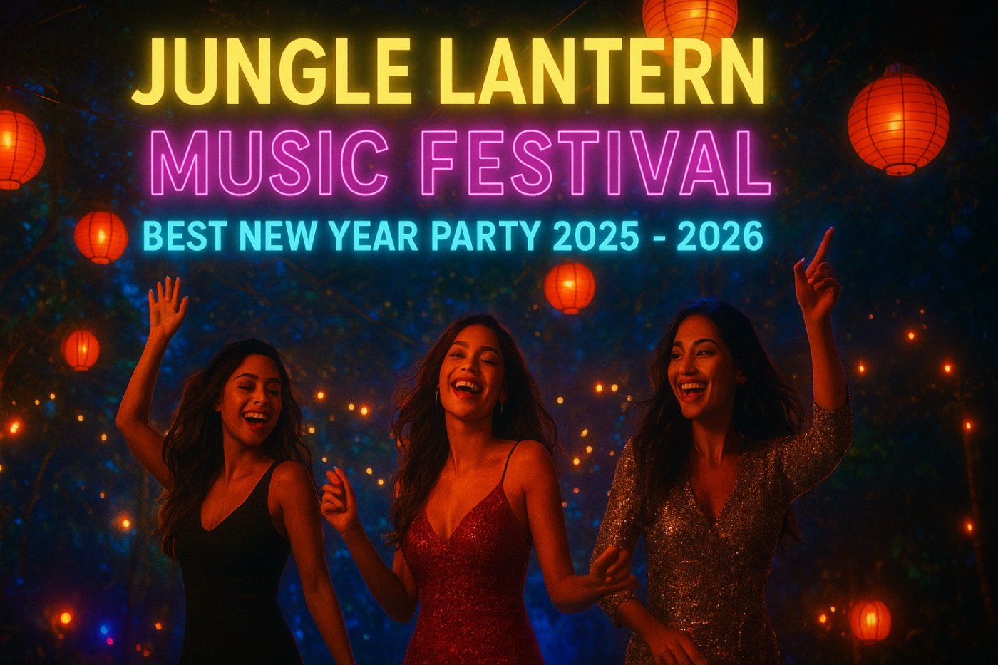 Jungle Lantern Music Festival (JLF) - Best New Year Party in Indore 2025-2026