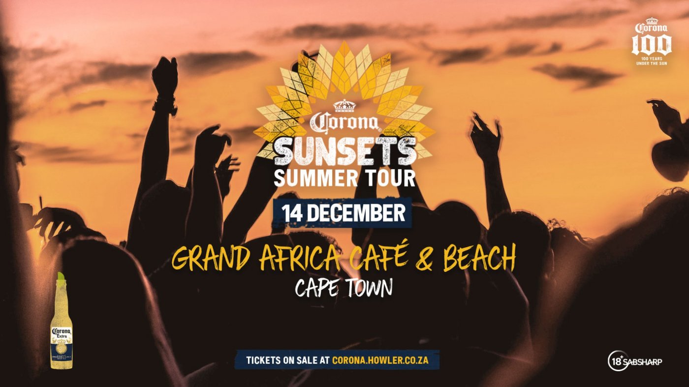  Corona Sunsets Summer Tour 2025 - Grand Africa Cafe & Beach, Cape Town