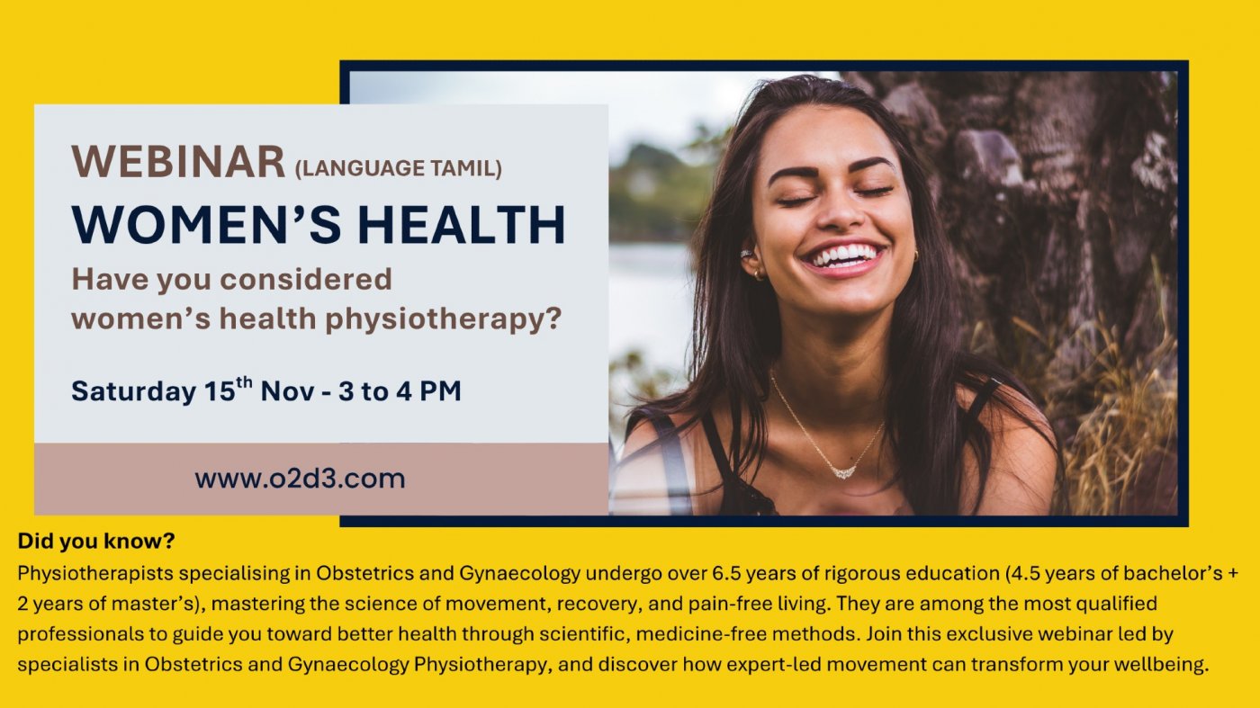 Webinar on Women\u2019s Health (Tamil Language)