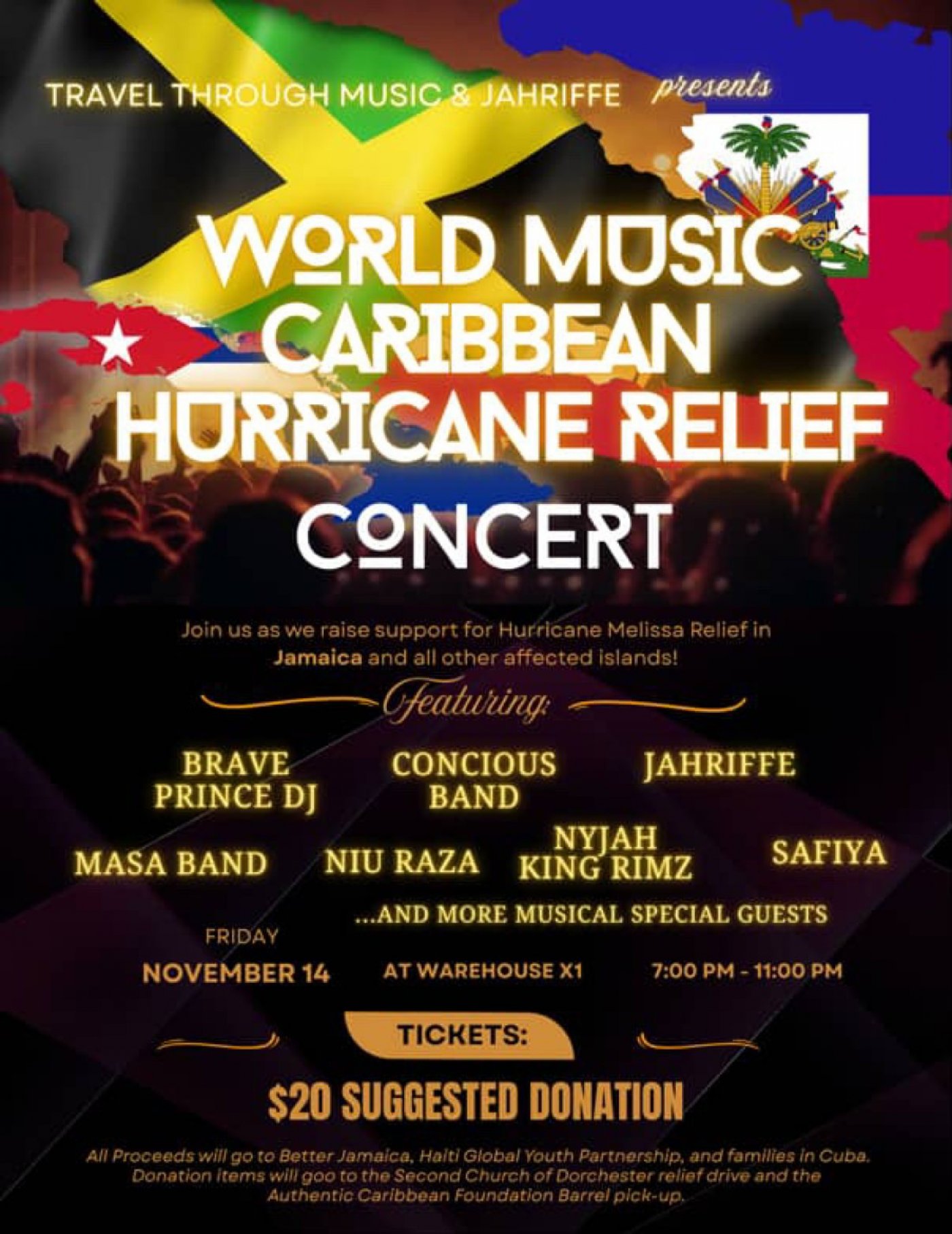 World Music Caribbean Hurricane Relief Concert