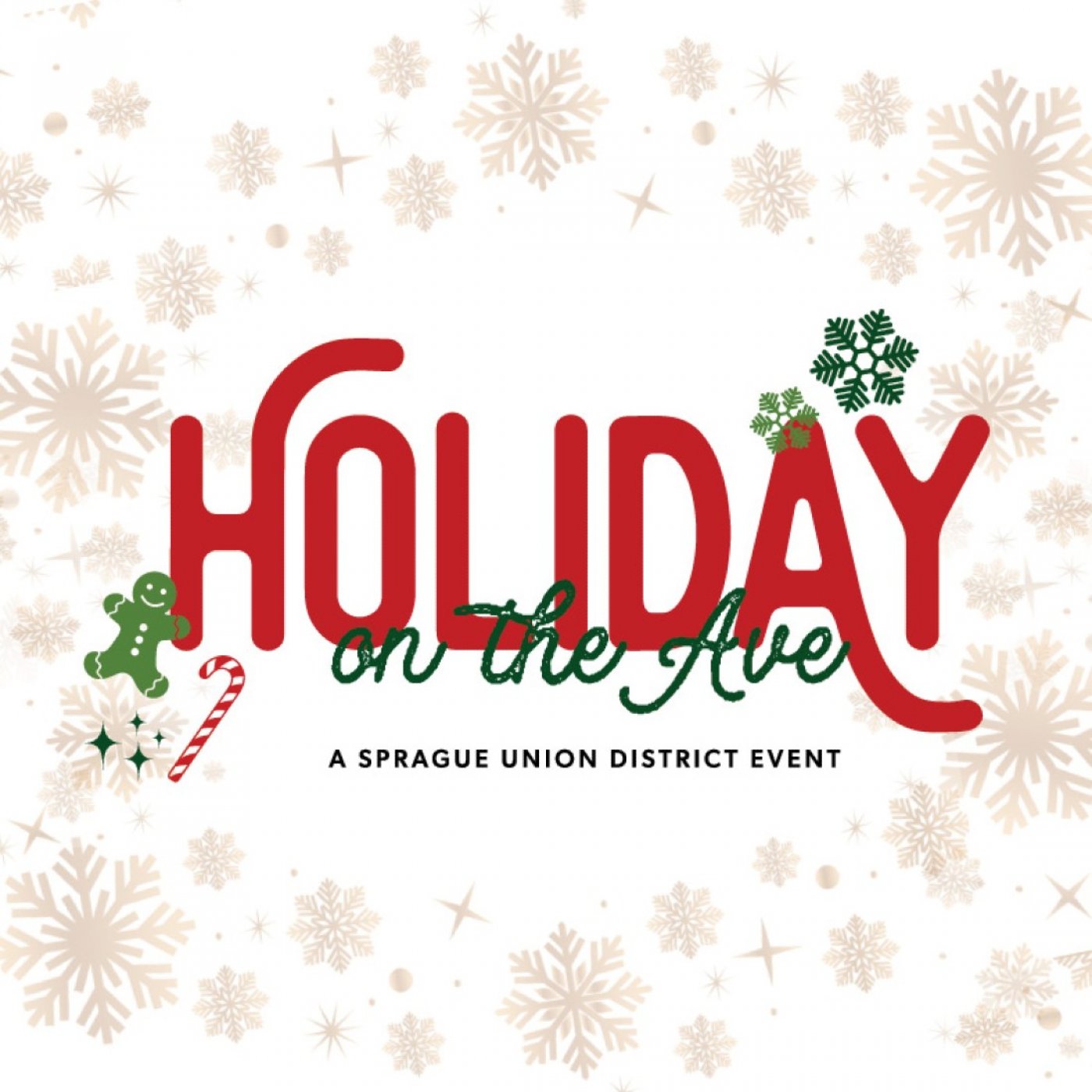 Holiday on the Ave in Sprague Union District