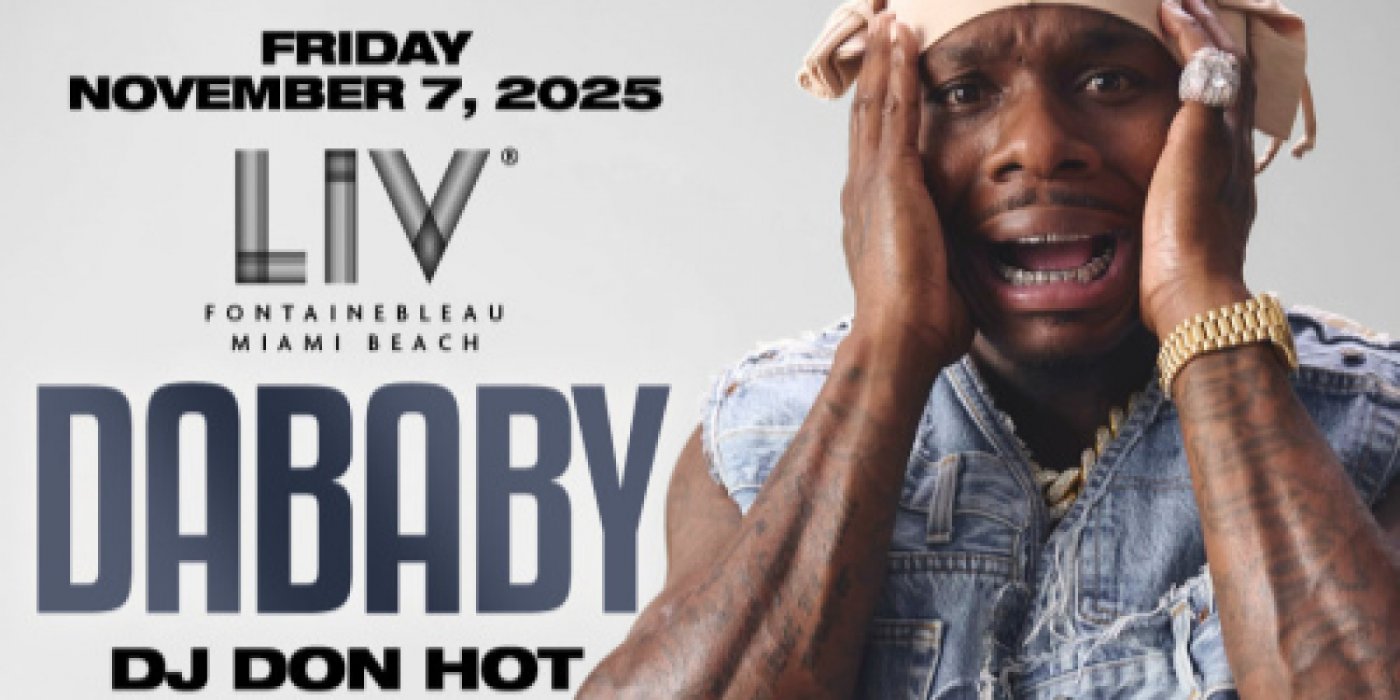DaBaby E1 Race Week at LIV Nightclub Miami, Fri, Nov 7