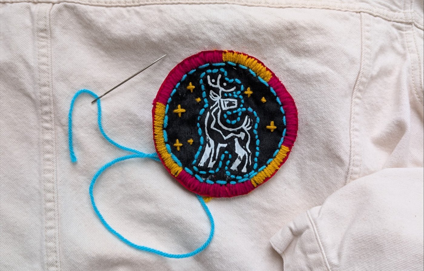 Stitched Stories: Embroidered Patchmaking