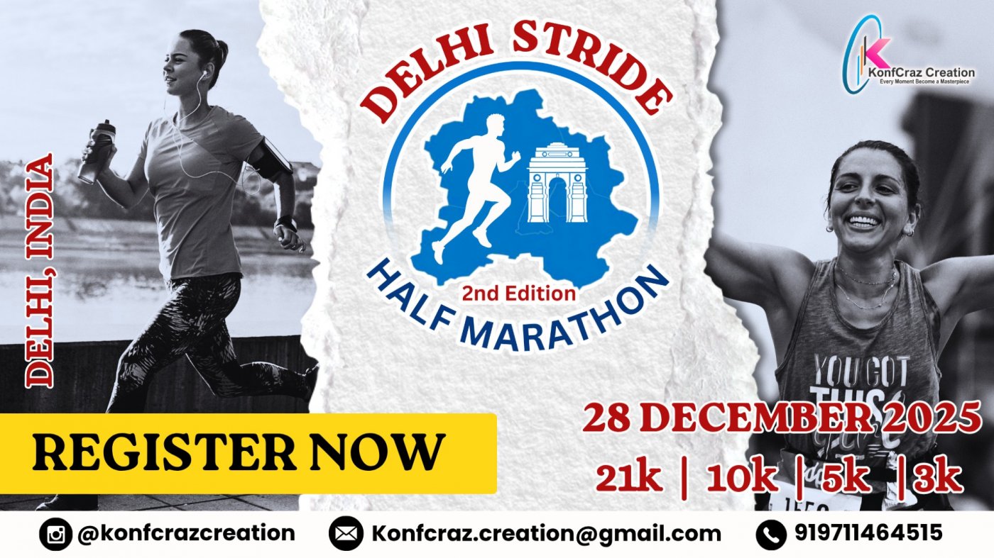 Delhi Stride Half Marathon 2nd edition