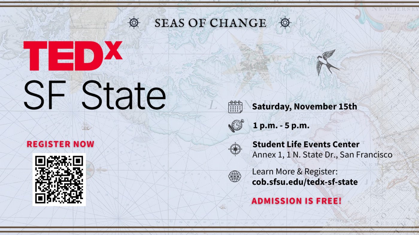 TEDxSF State - "Seas of Change"