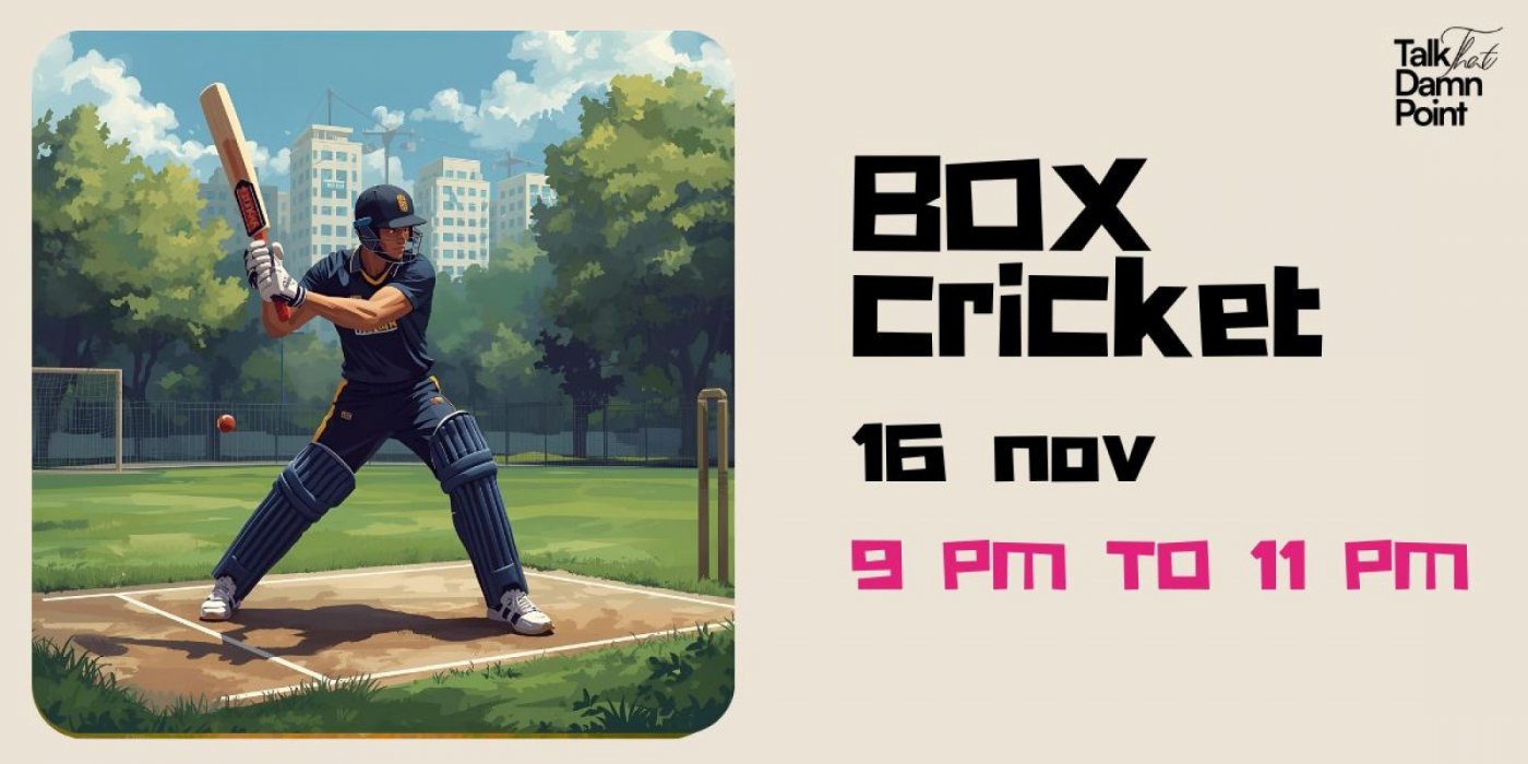 Box Cricket Night | TtDP Community Play | Rame Amdavad