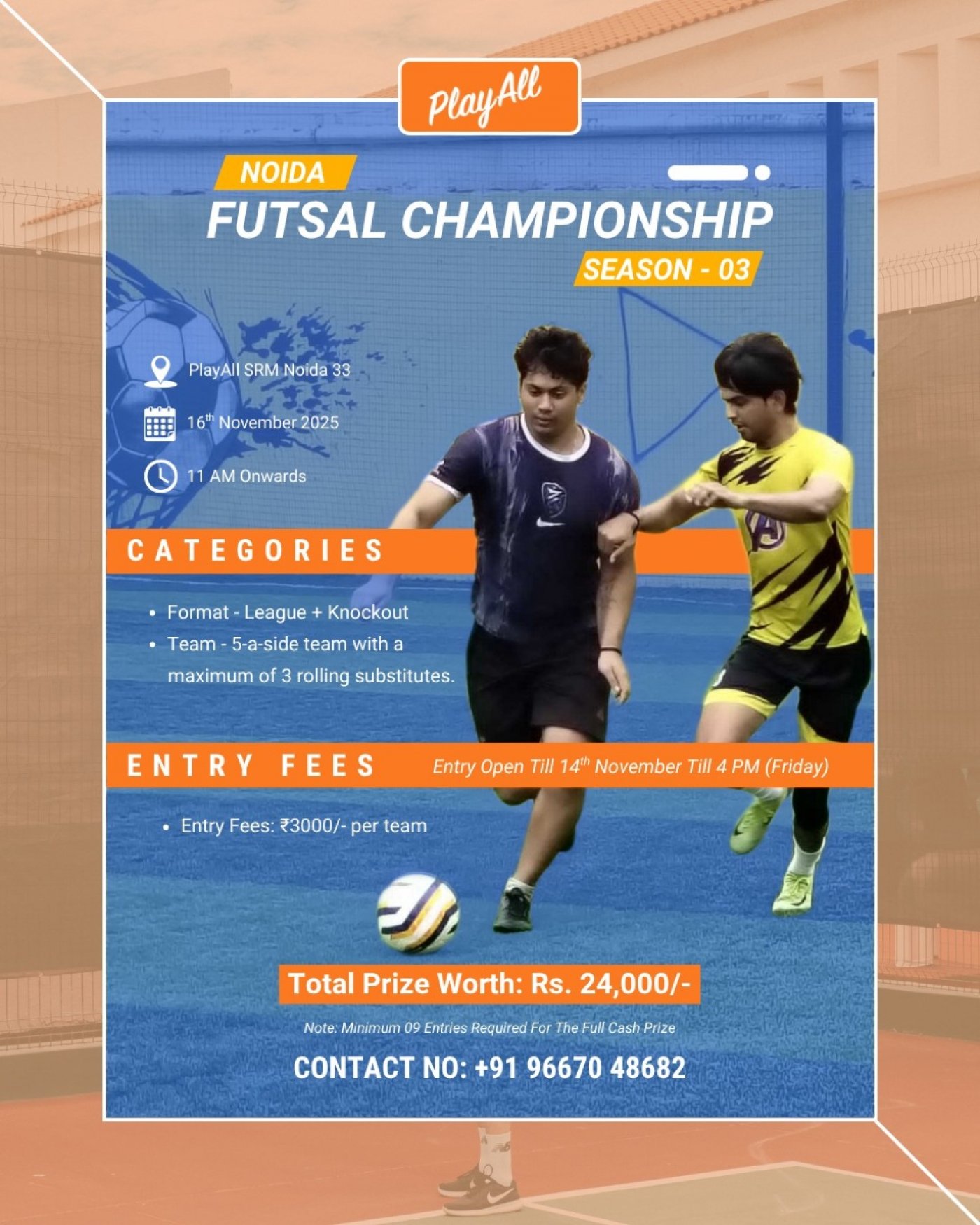 Noida Futsal Championship Season - 03