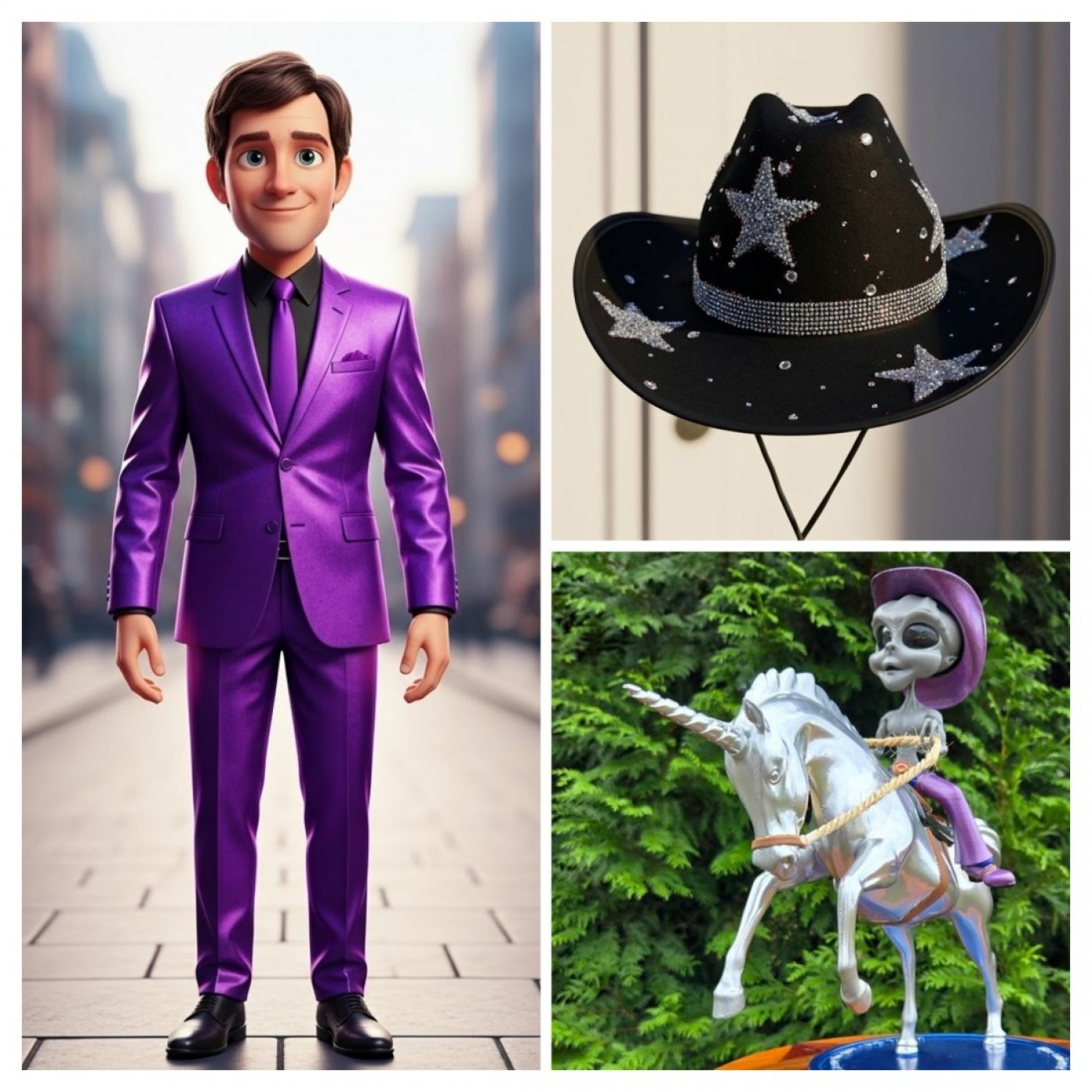 ALIEN RIDING ON A UNICORN CONCERT 