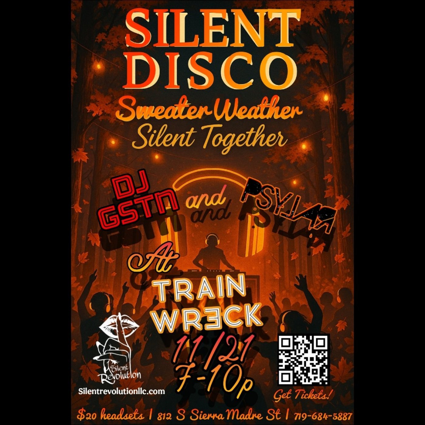 Sweater Weather Silent Disco