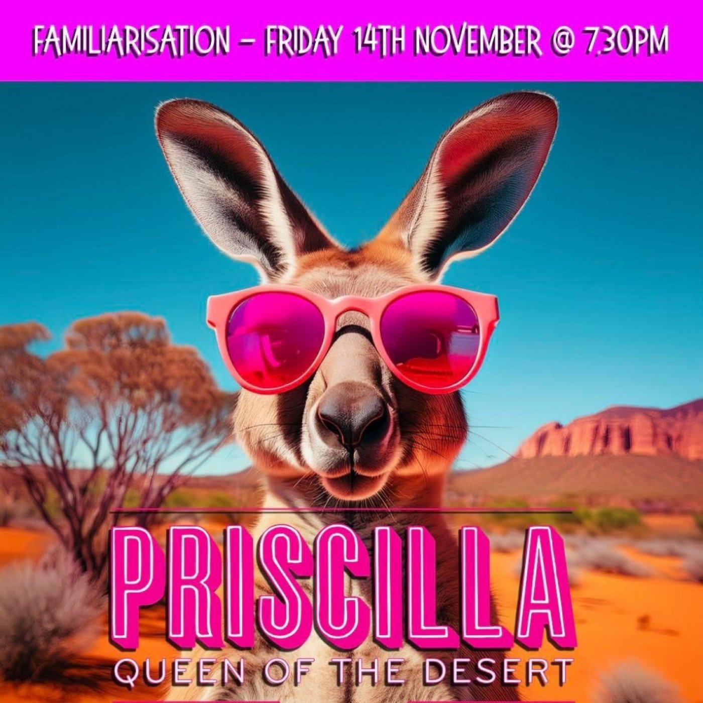 EODS - Priscilla Queen Of the Desert Familiarisation 