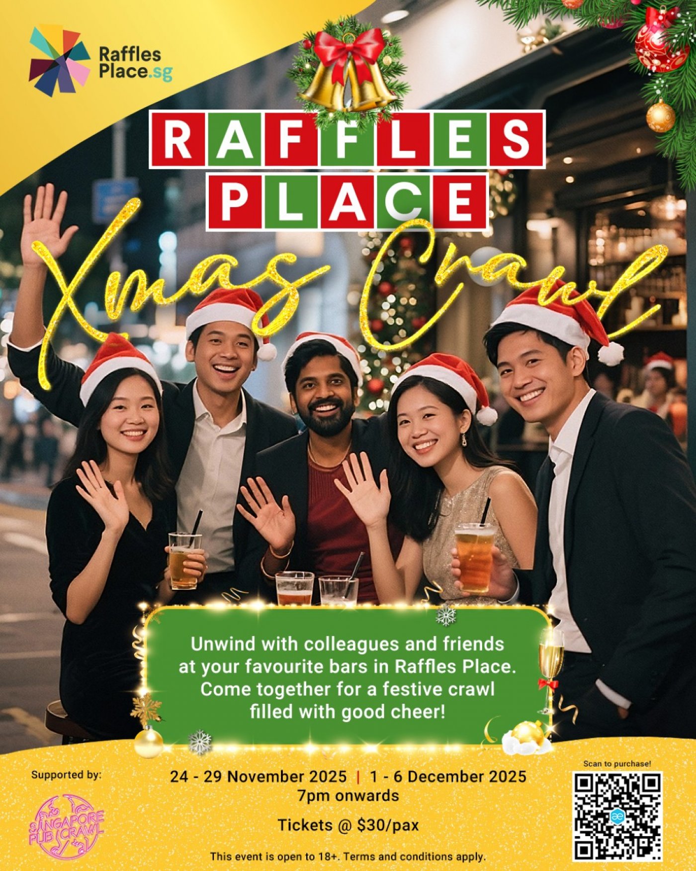 The Raffles Place XMAS Crawl 2025