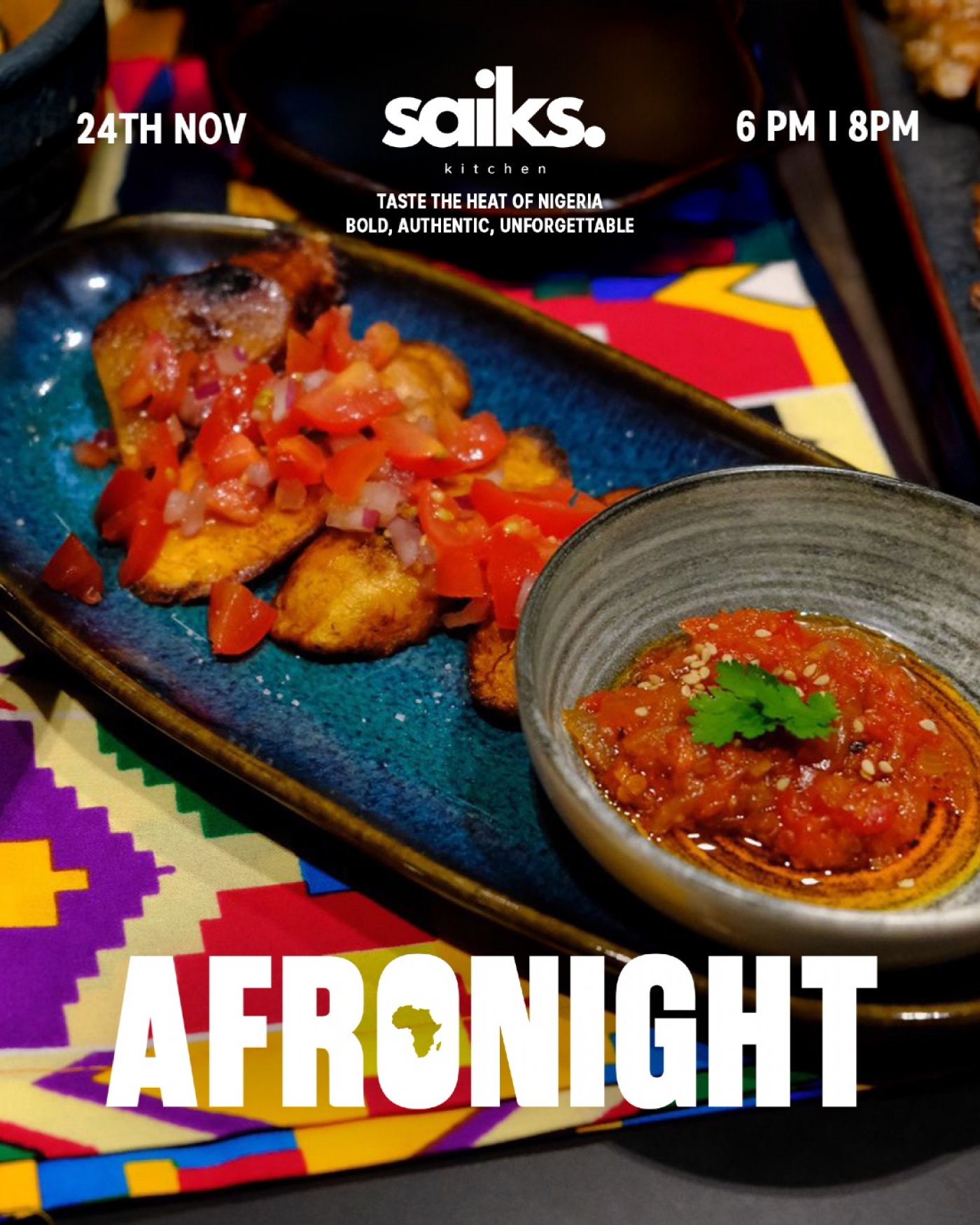 Afronight. Discover Fufu by Saiks Kitchen.
