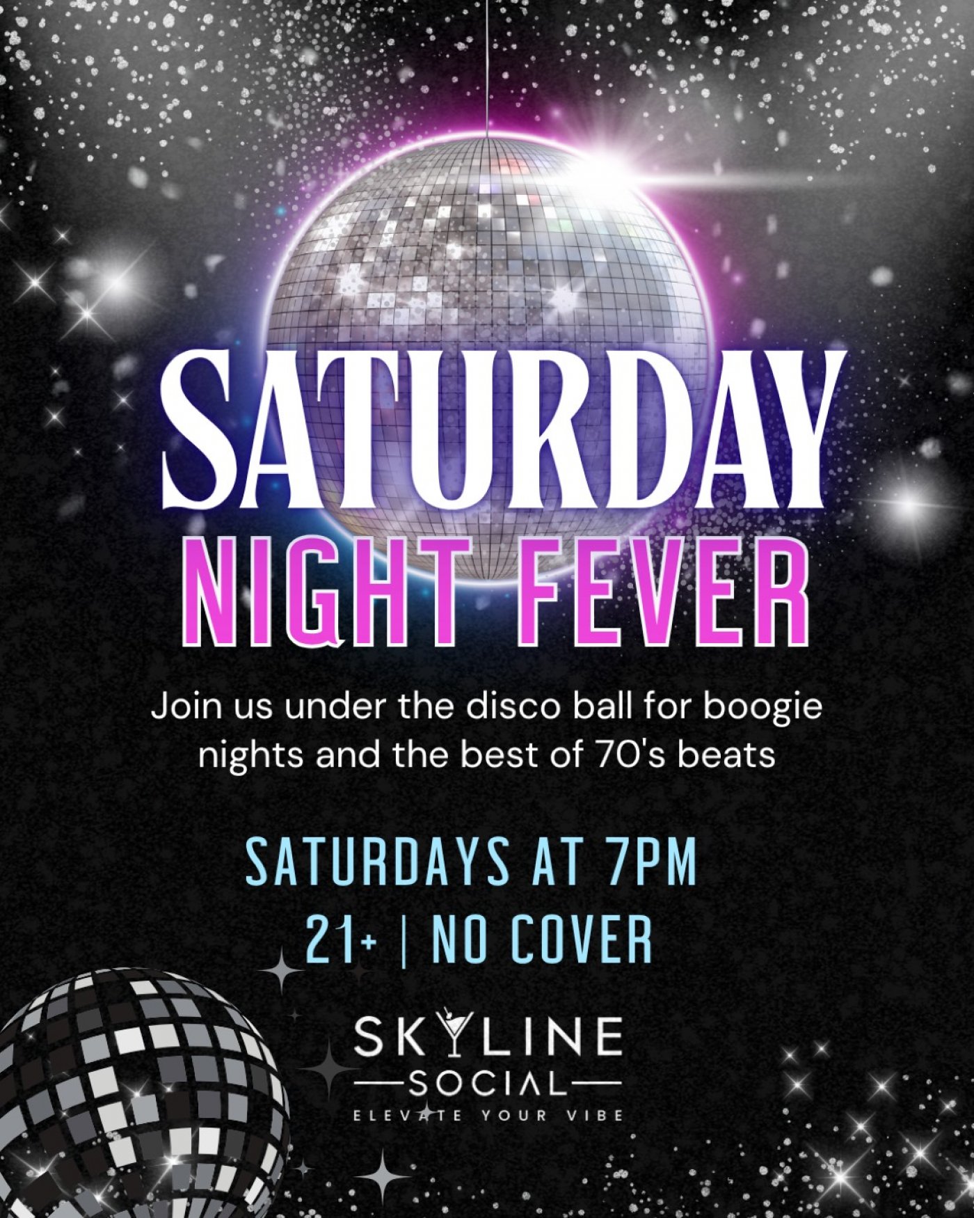 Saturday Night Fever at Skyline Social