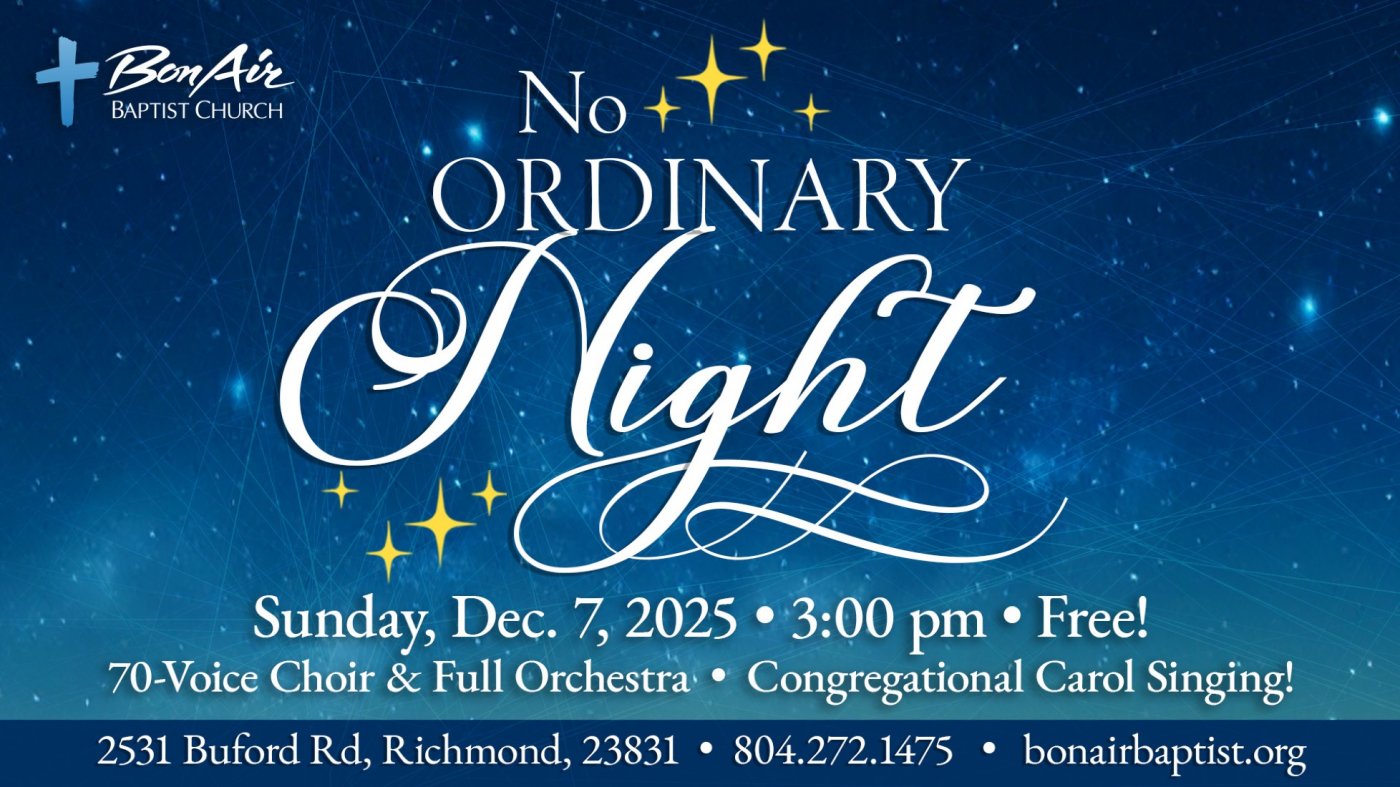 Christmas Concert 2025 - "No Ordinary Night"