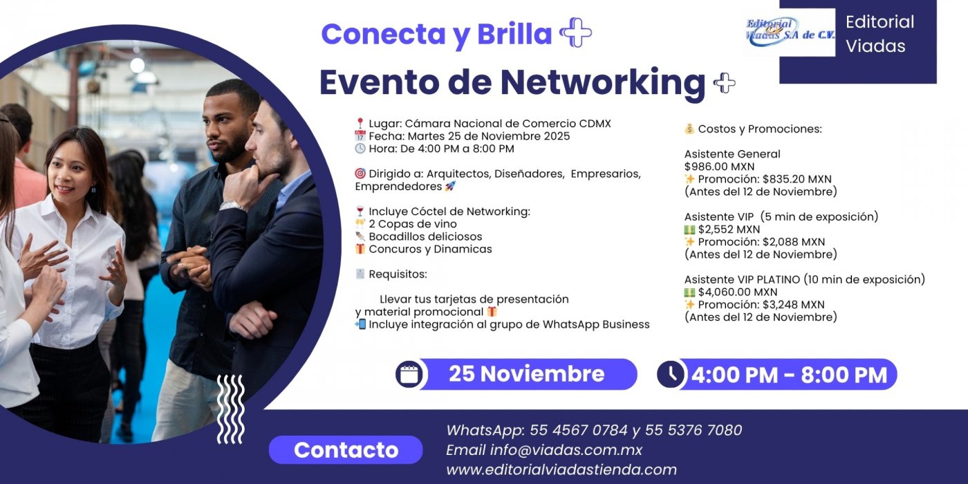  CONECTA Y BRILLA - EVENTO DE NETWORKING