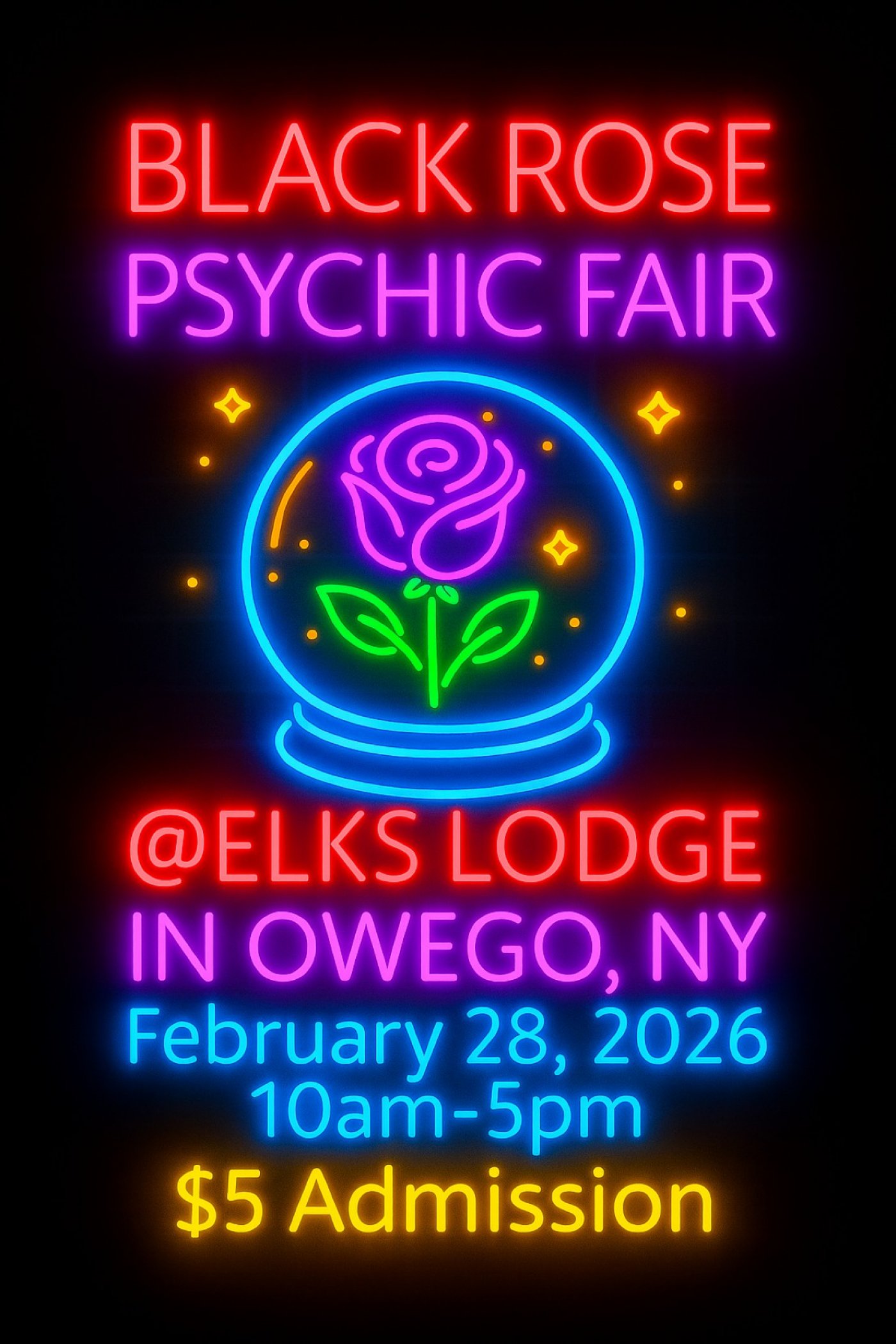 Black Rose Psychic Fair