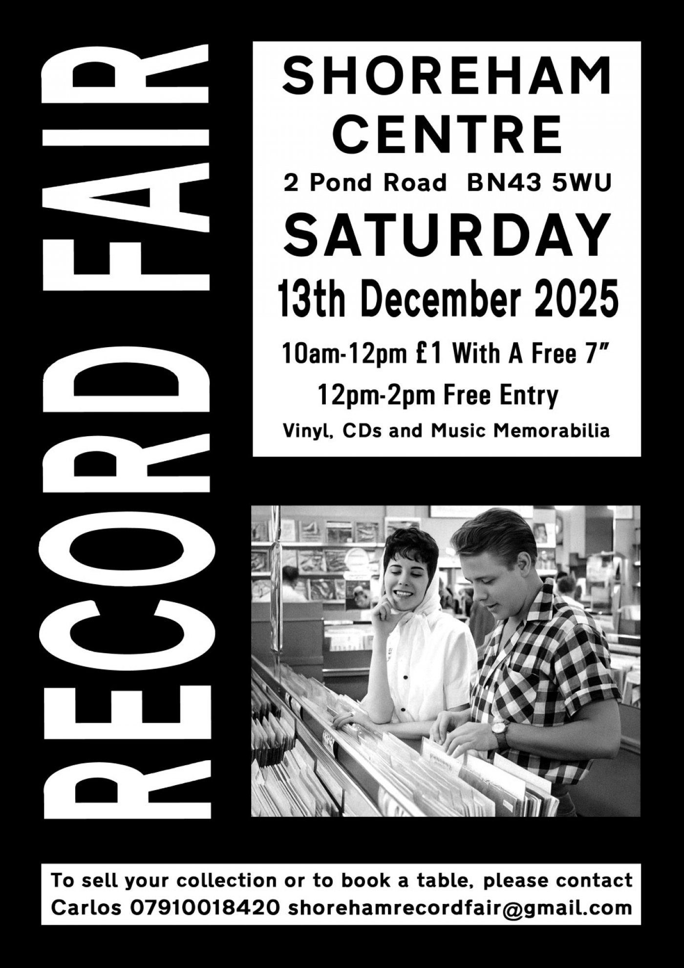 Shoreham Record Fair 13th December 2025
