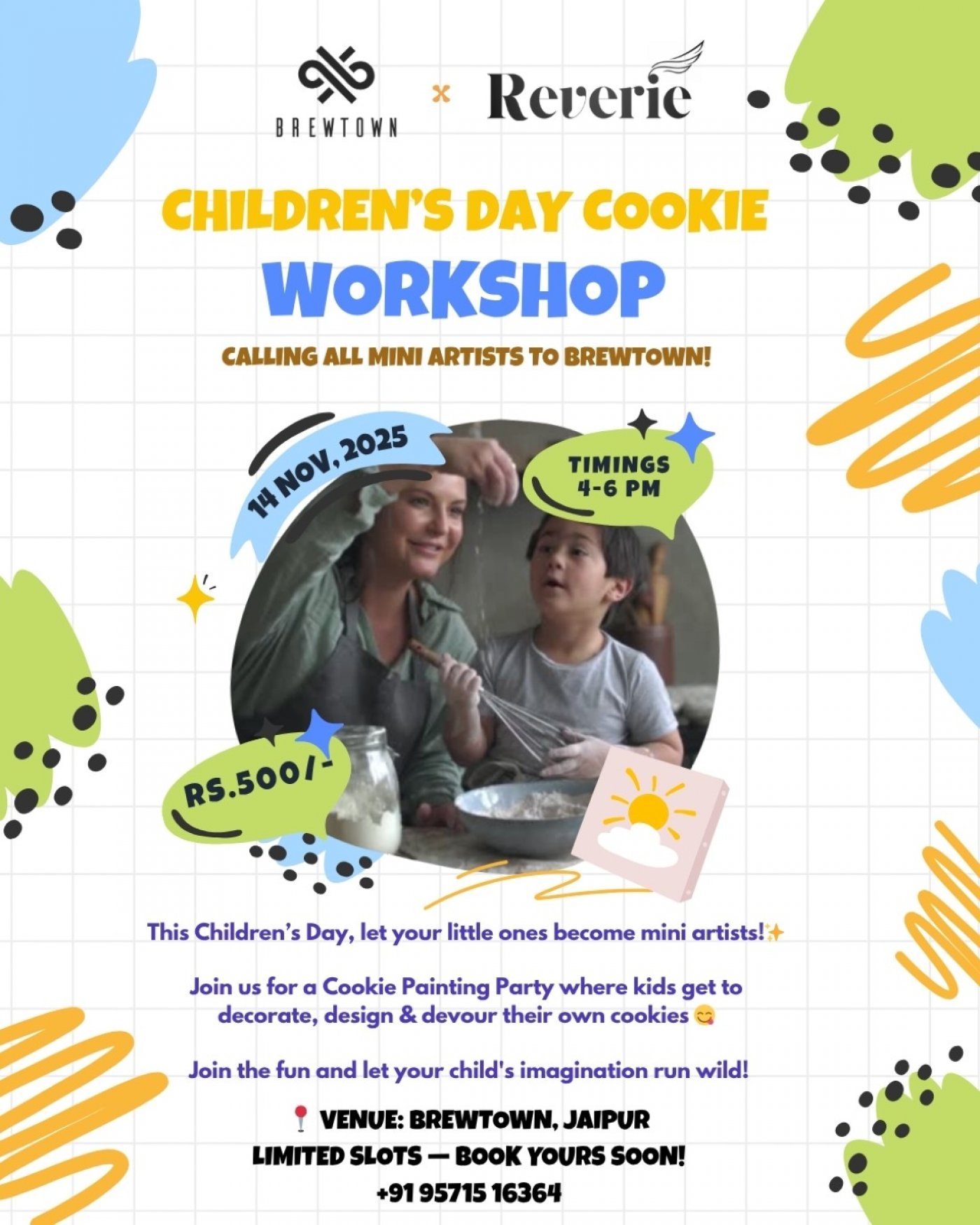 Children's Day DIY Cookie Workshop