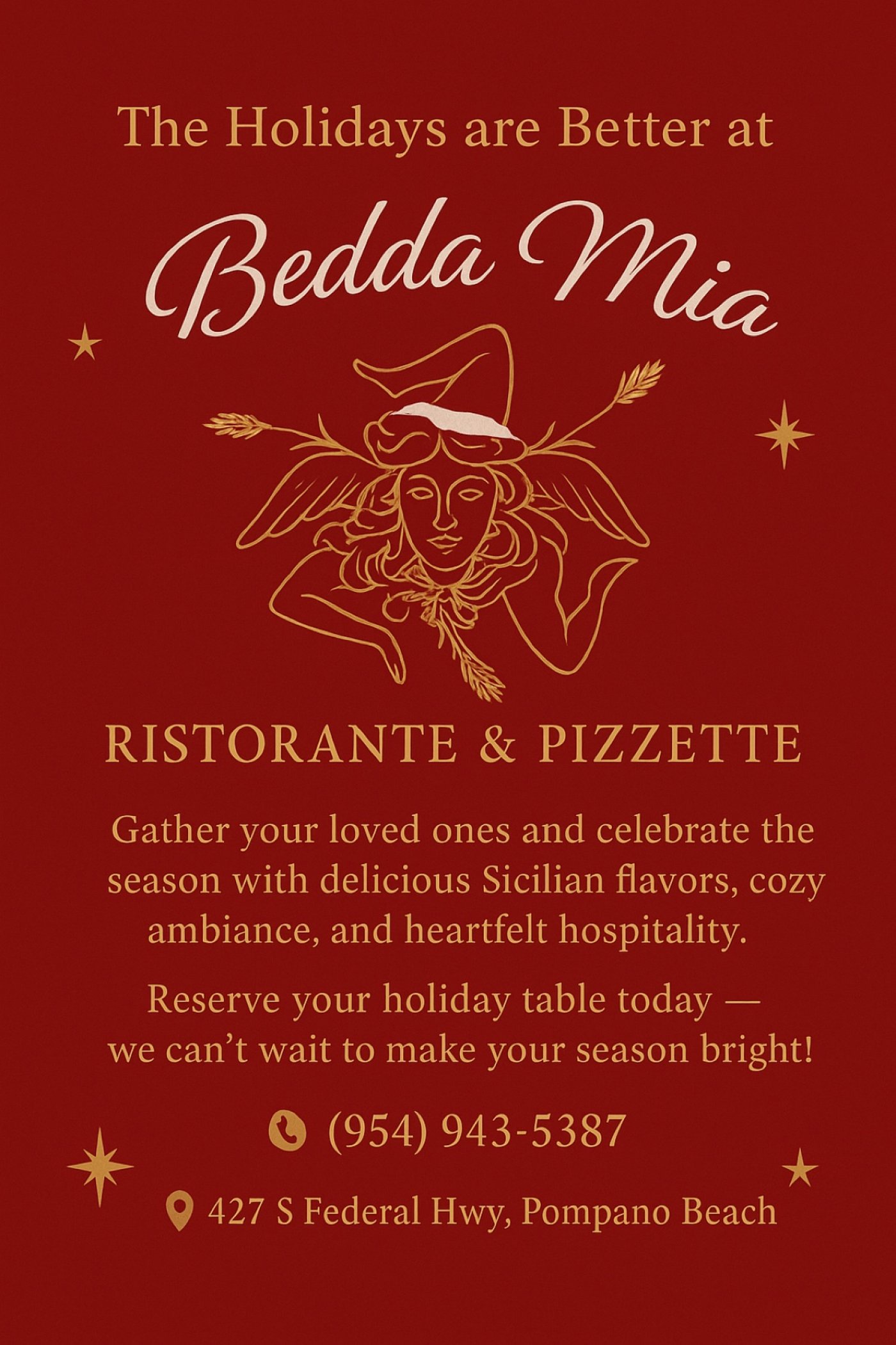 Two Menus. One Delicious Thanksgiving at Bedda Mia! \ud83c\udf7d\ufe0f\ud83d\udc9b\ud83c\udf41