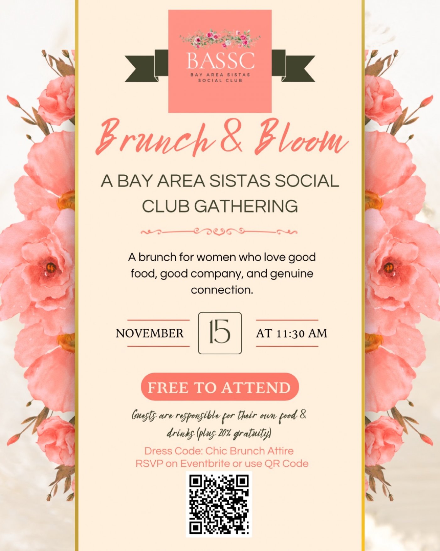 Bay Area Sistas Social Club - Brunch & Bloom