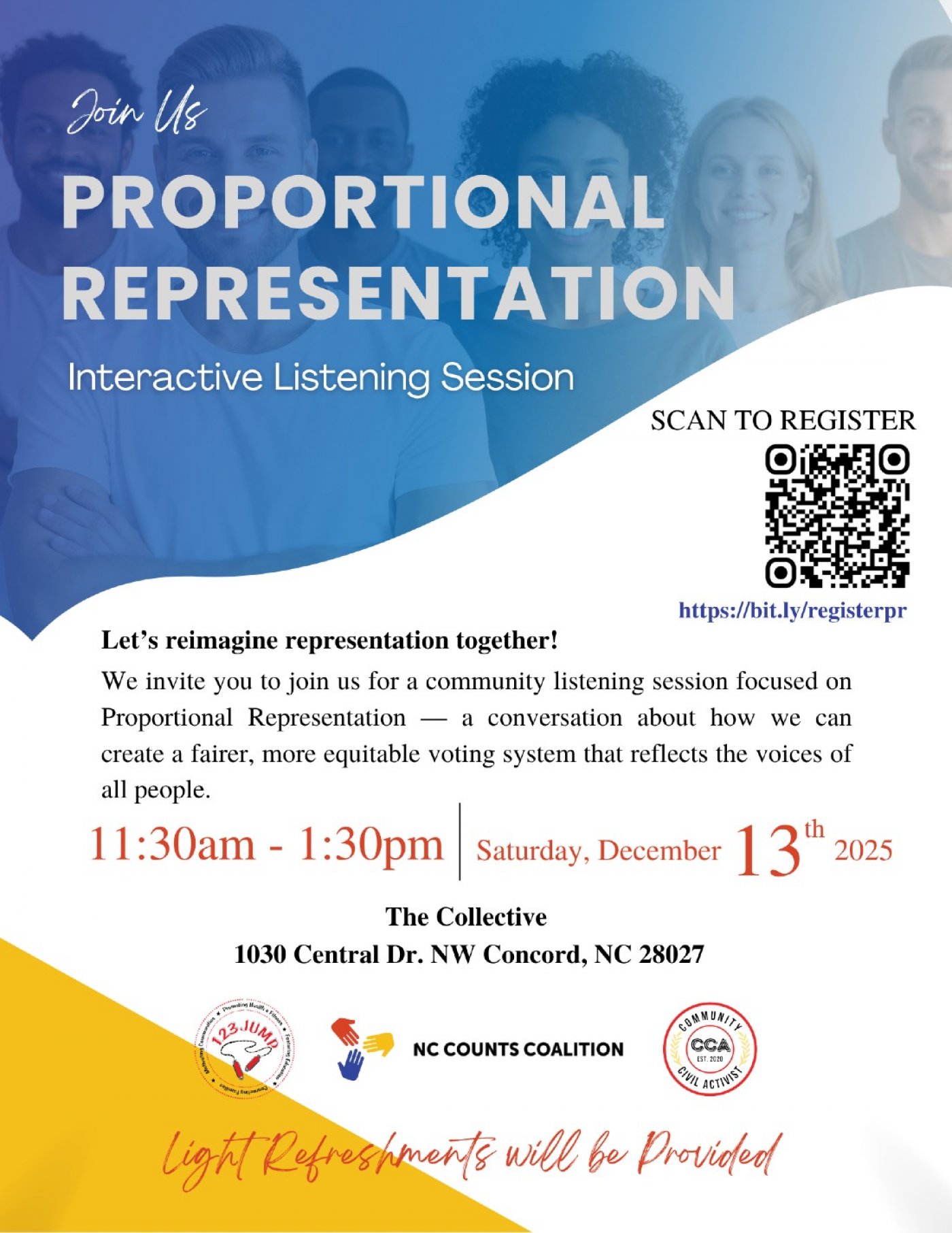 Proportional Representation - Interactive Listening Session