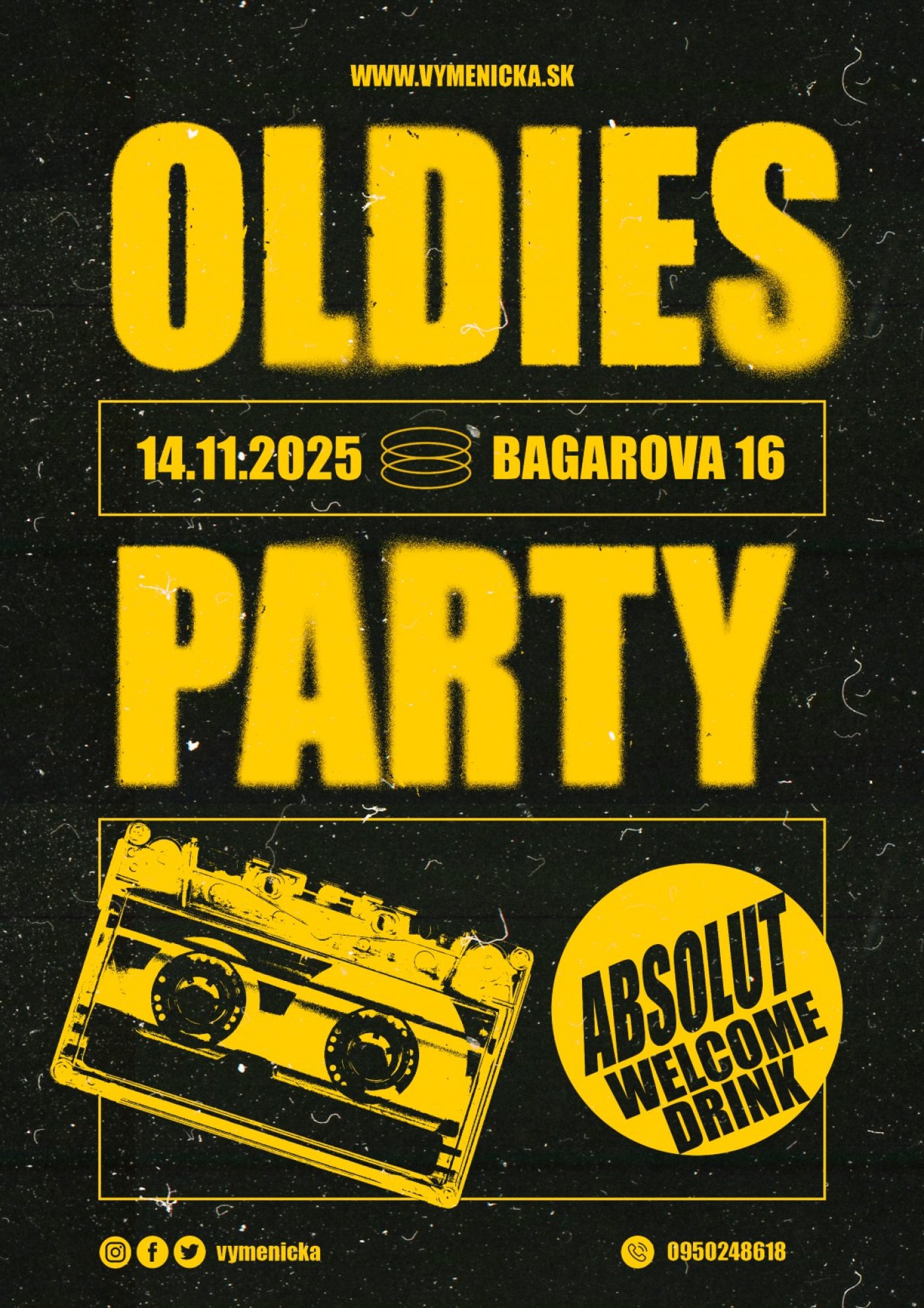 \ud83d\udd7a OLDIES PIATOK VO V\u00ddMENI\u010cKE! \ud83d\udc83 DJ SOLTOM