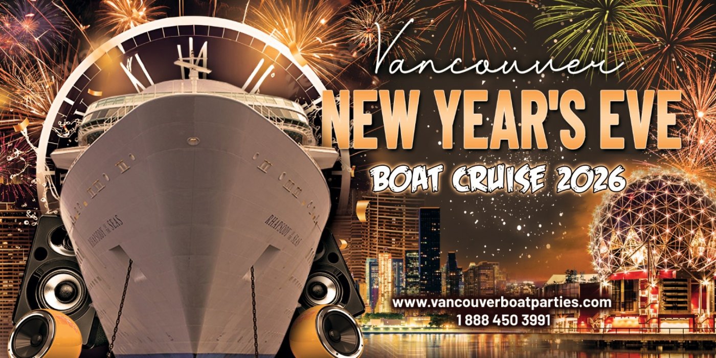 Vancouver New Years Eve Boat Party Cruise 2026: On the Water