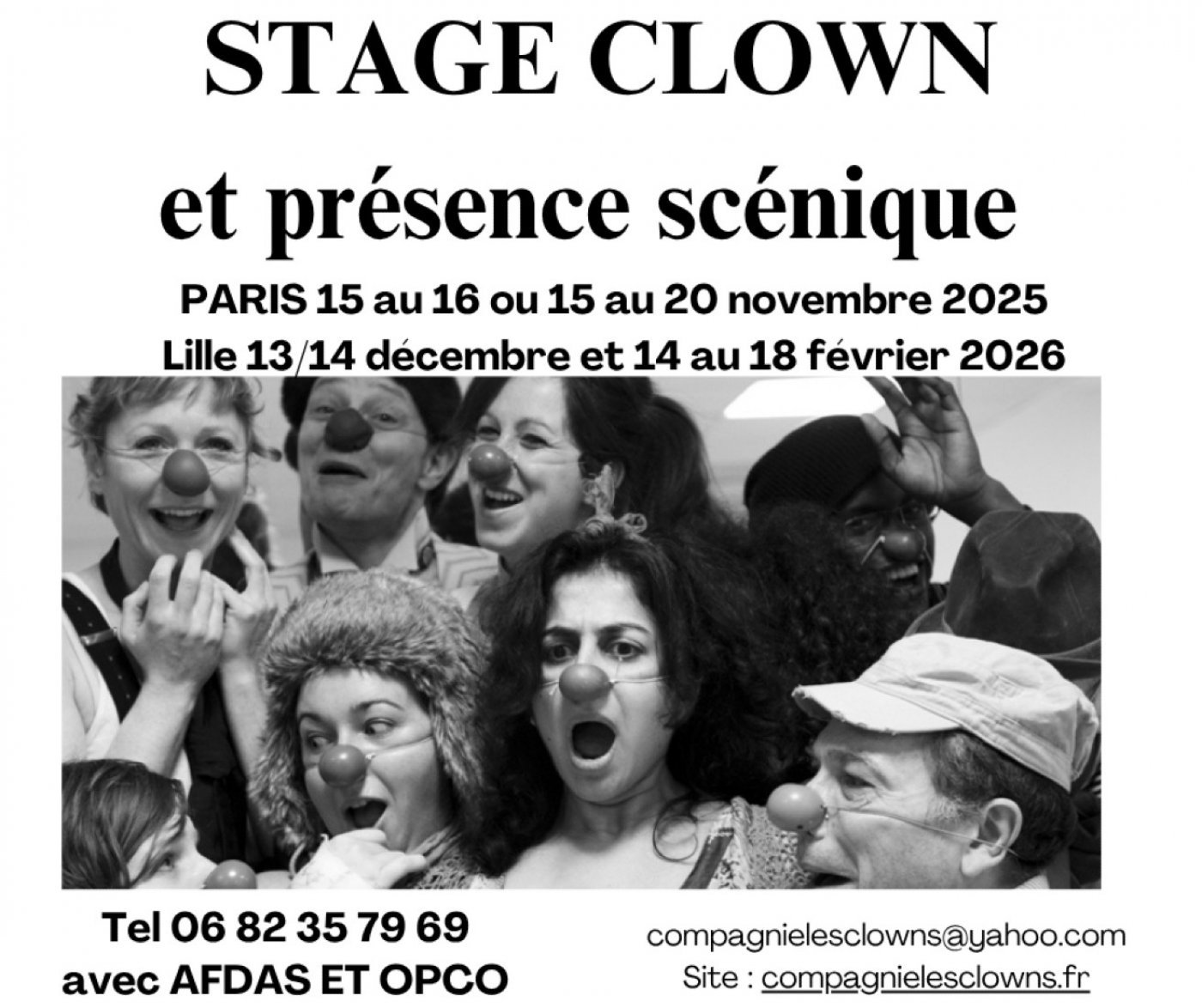 STAGE CLOWN & PRESENCE SCENIQUE