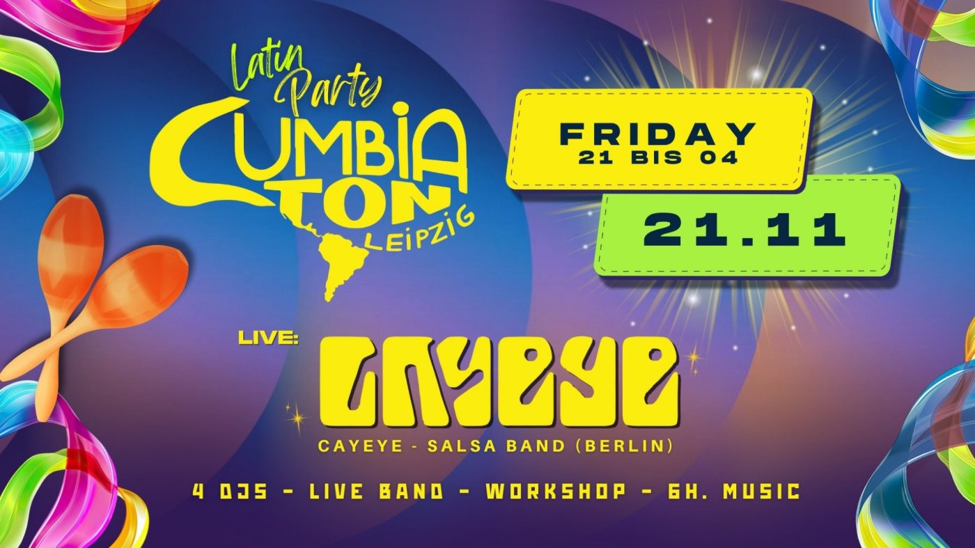 Leipzig's Latin Party \u2764\ufe0f\u200d\ud83d\udd25\ud83c\udf34 Cumbiaton Leipzig x Cayeye Live (Salsa Band) \u2764\ufe0f\u200d\ud83d\udd25\ud83c\udf34