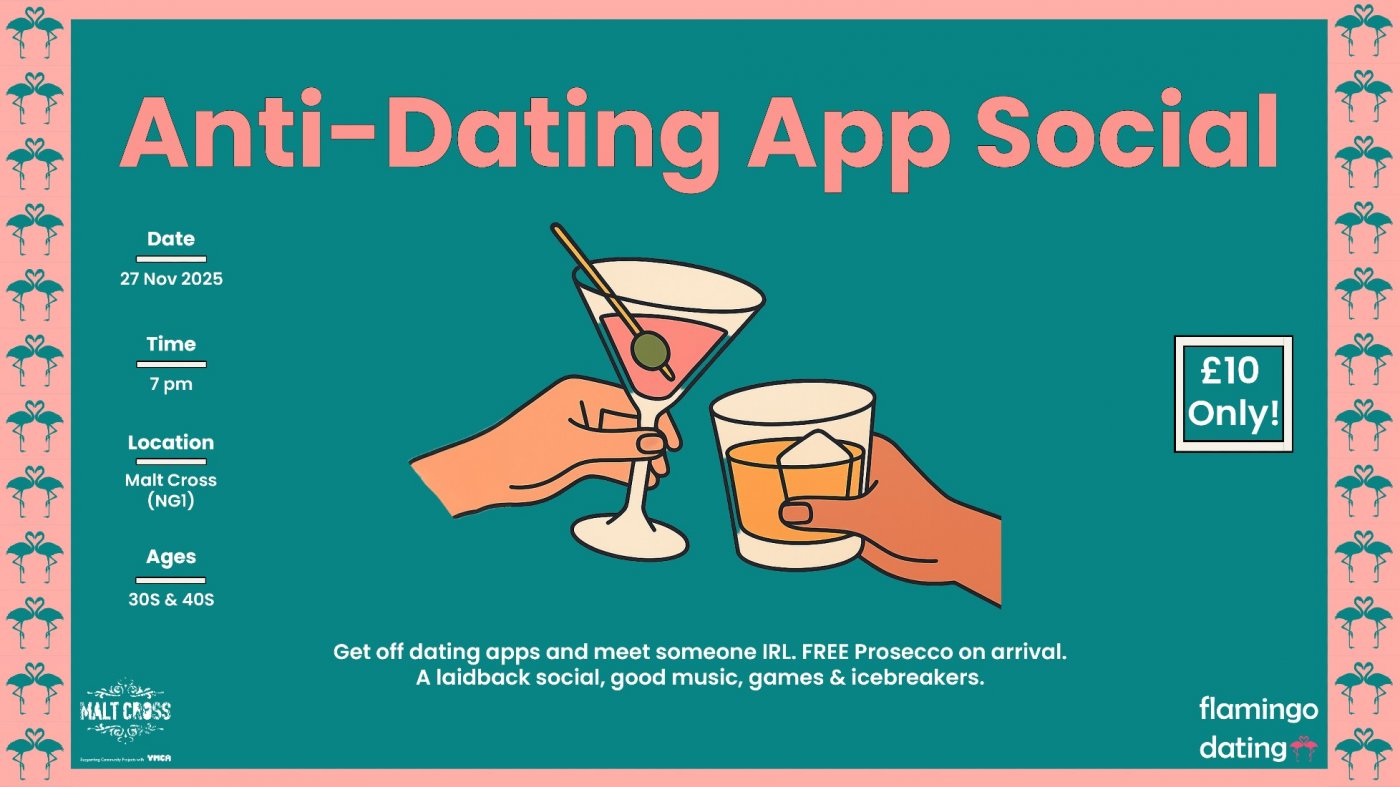 Anti-Dating App Social (30s & 40s) @Malt Cross \ud83e\udda9\ud83d\udc99