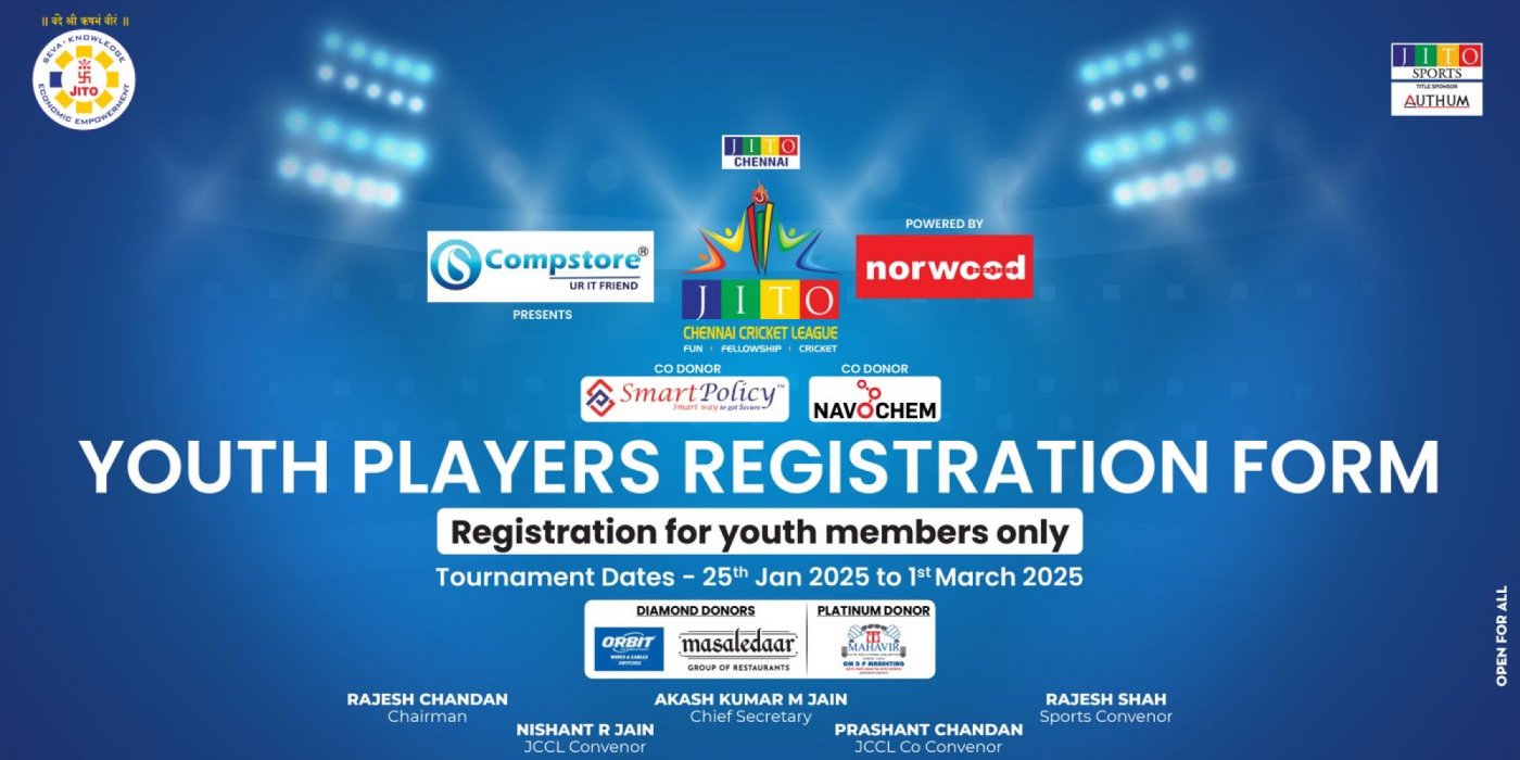 JCCL 6.0 Player Registration - Youth