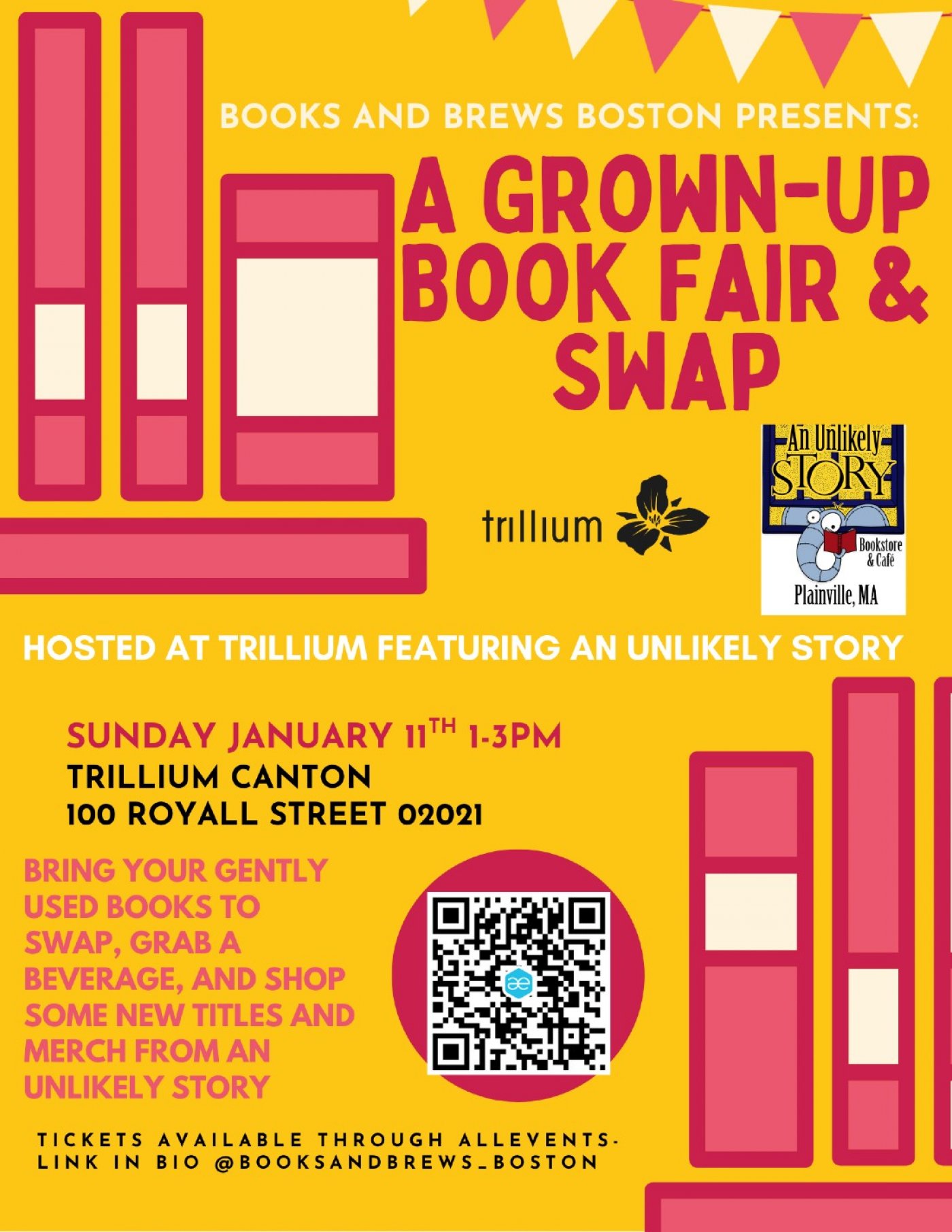 A Grown-Up Book Swap