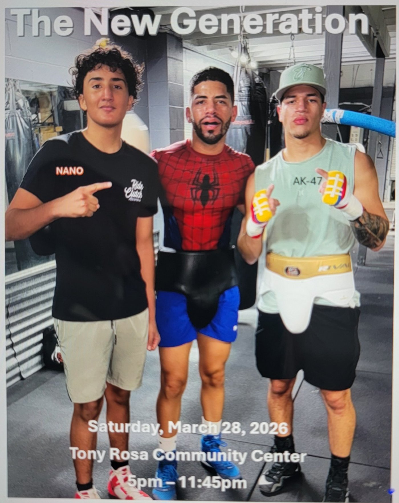 "THE NEXT GENERATION" Boxing Event - Professional and Amateurs all in one night!!