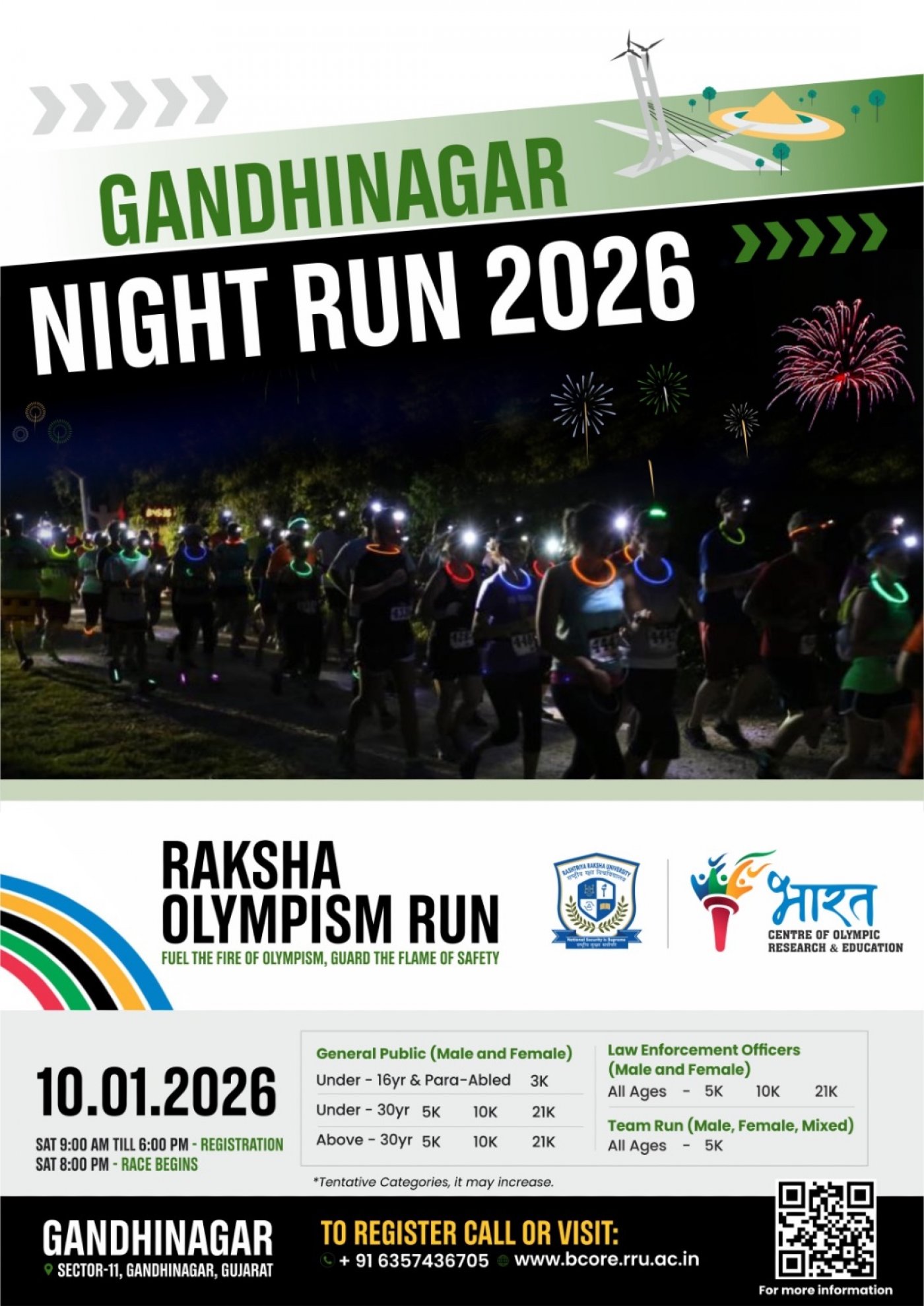 GANDHINAGAR RAKSHA RUN